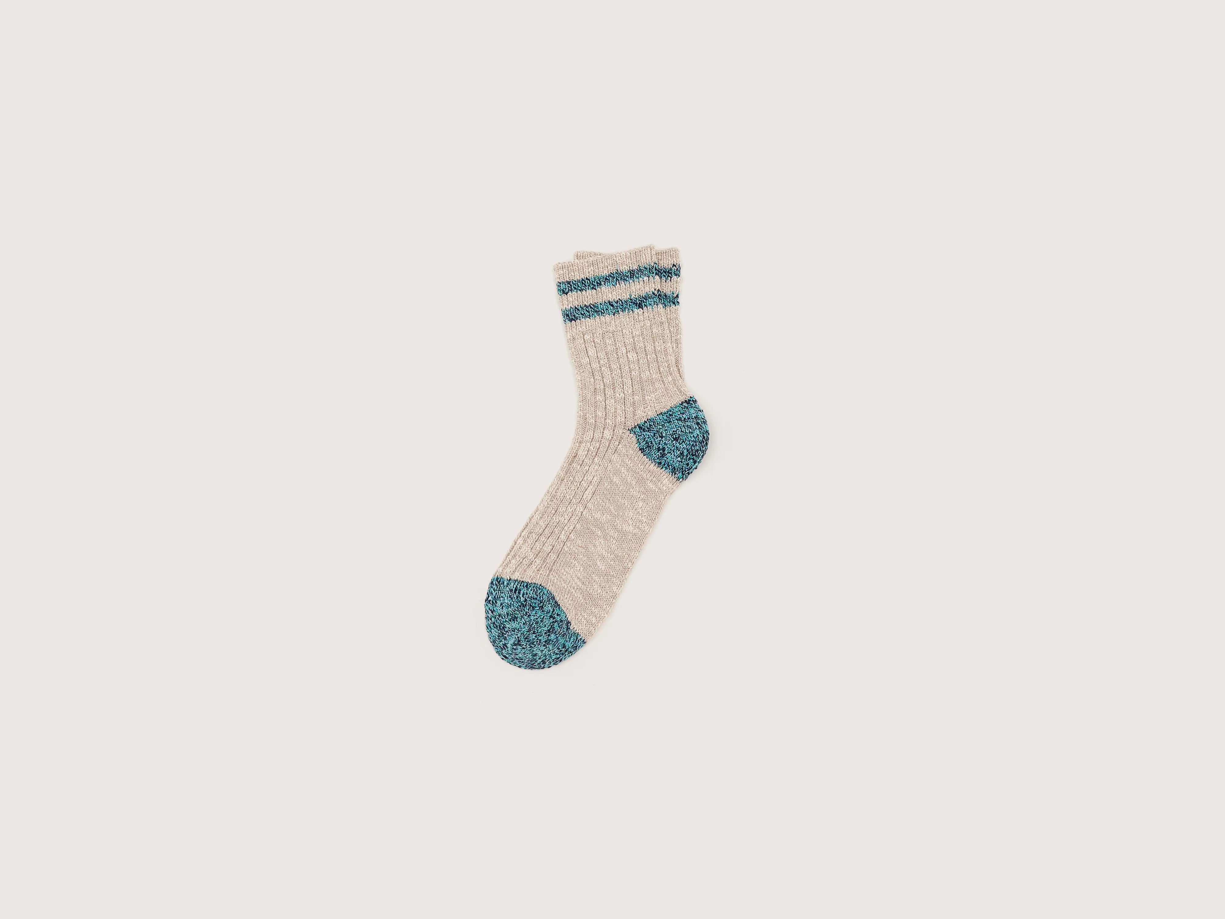Bunt crew sokken (251 / W / LIGHT GREY)