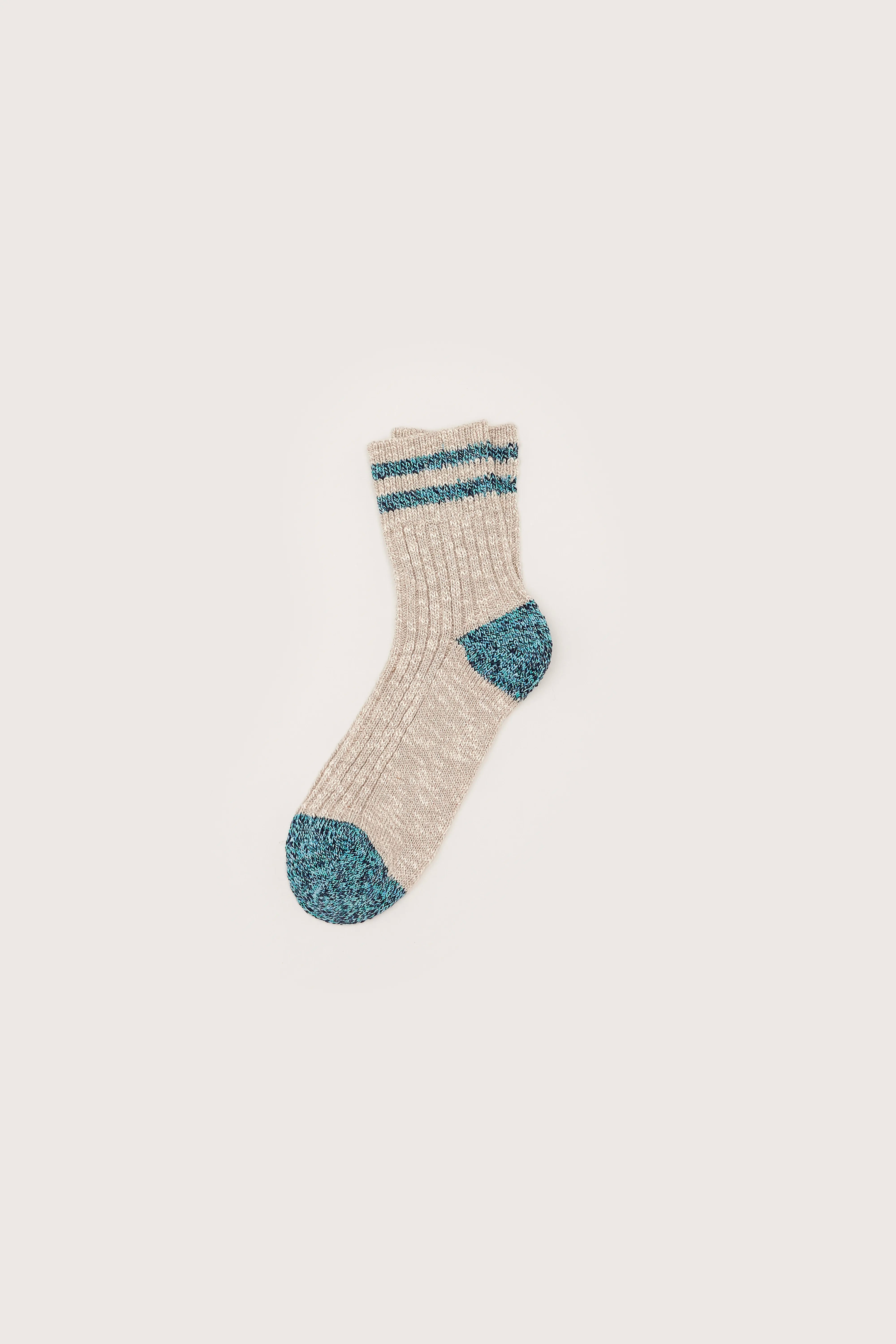 Bunt crew sokken (251 / W / LIGHT GREY)