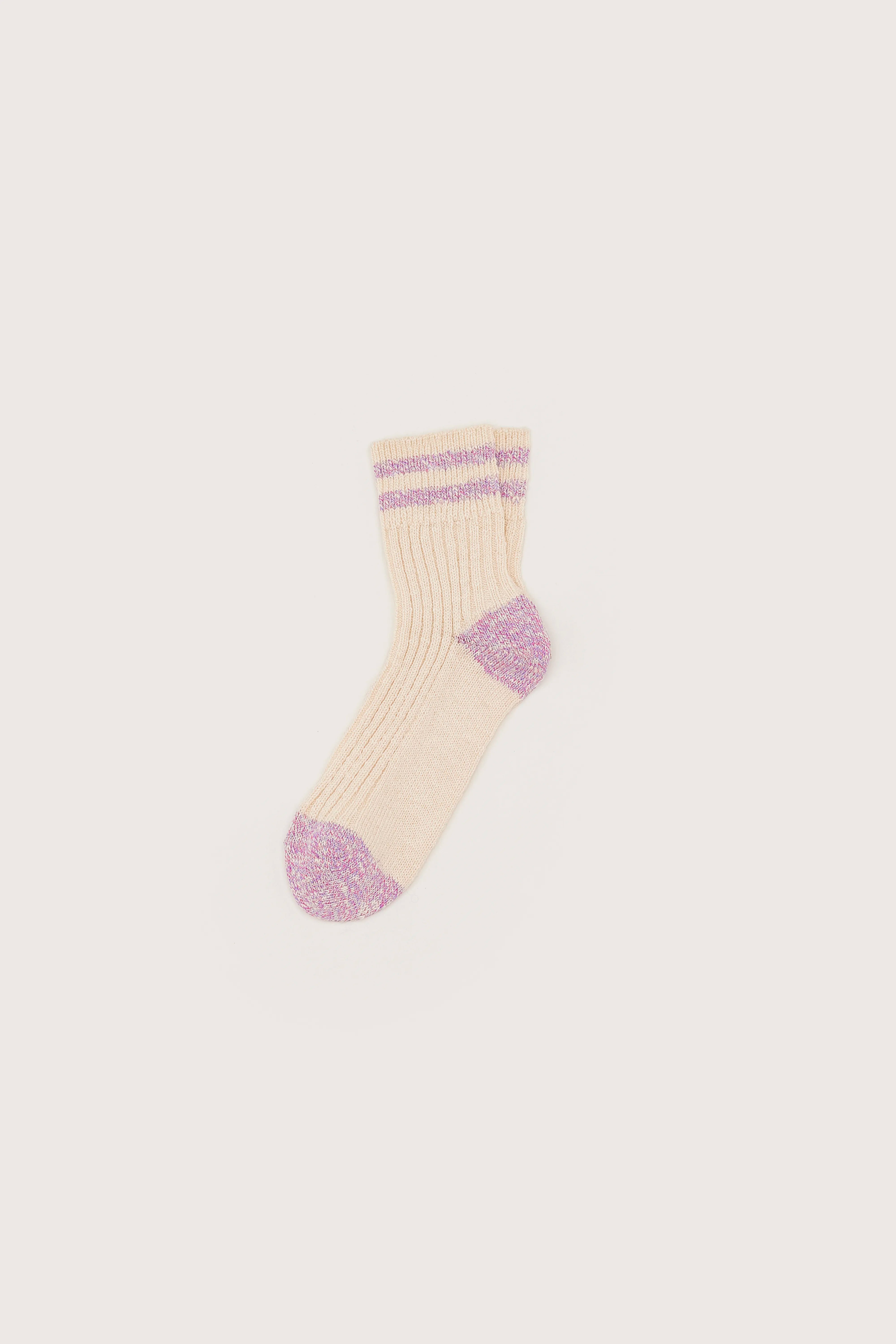 Bunt Crew Socks - Natural For Women | Bellerose