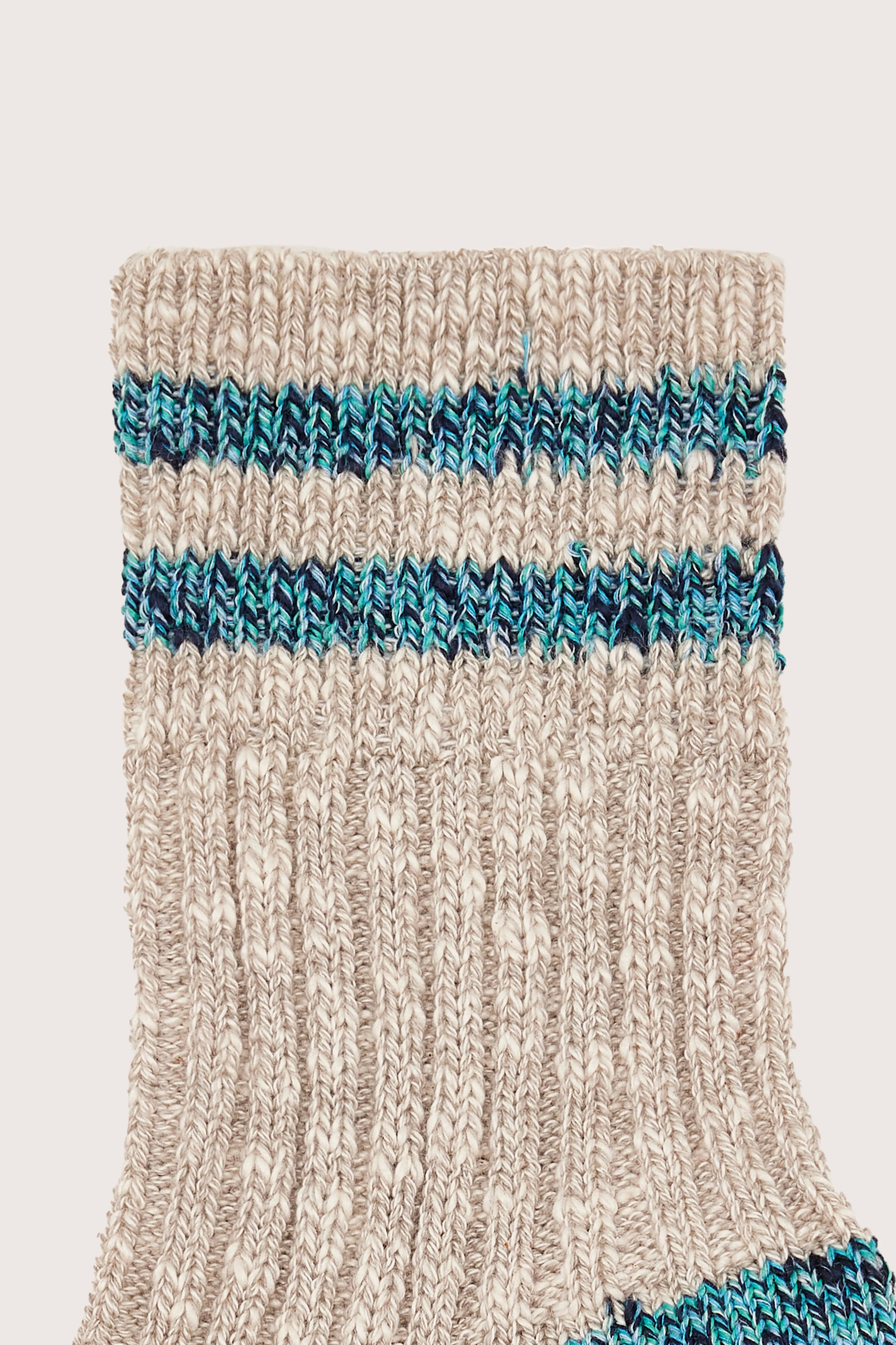 Bunt Crew Socks - Light grey For Women | Bellerose