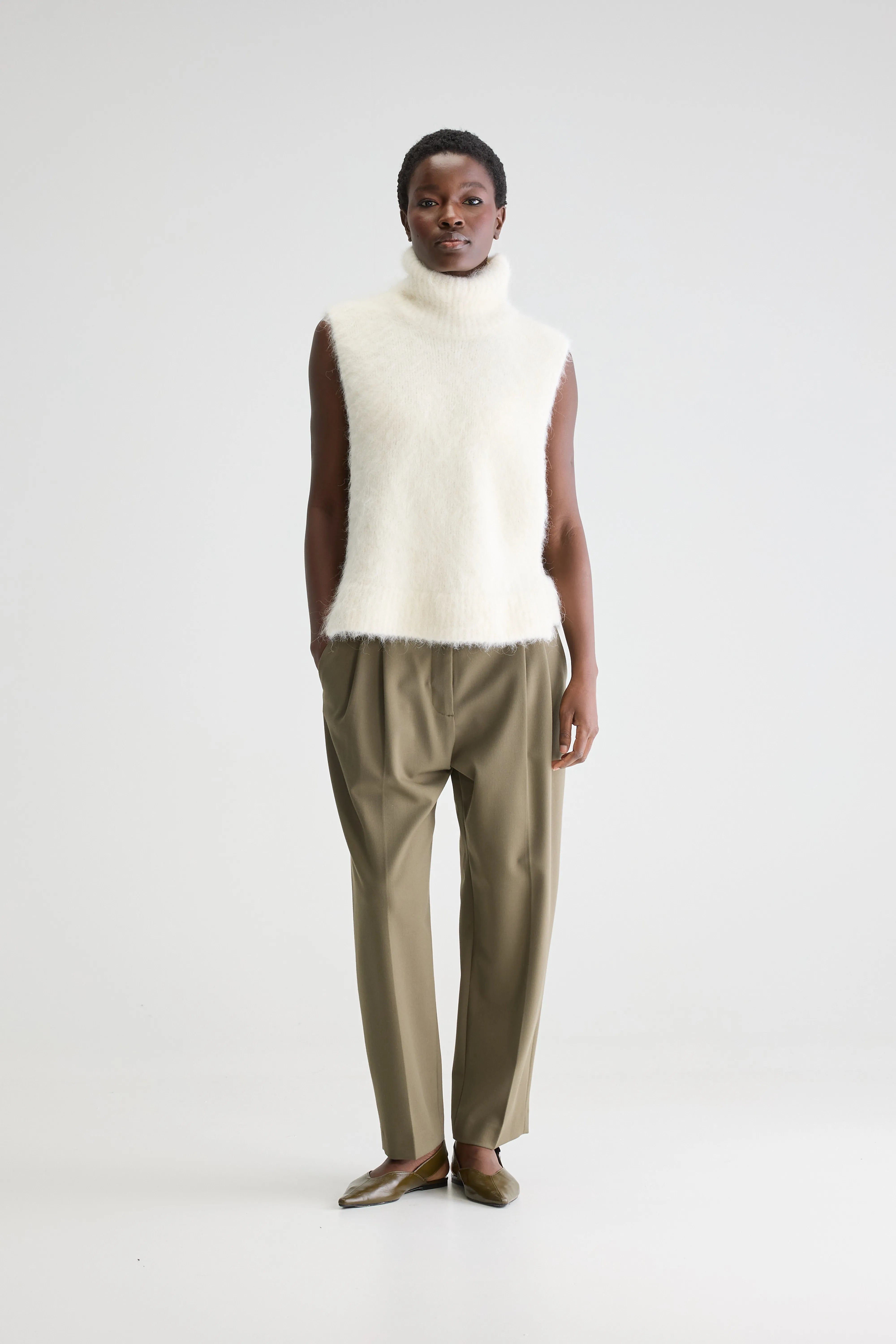 Pull Sans Manches Daren - Natural Pour Femme | Bellerose