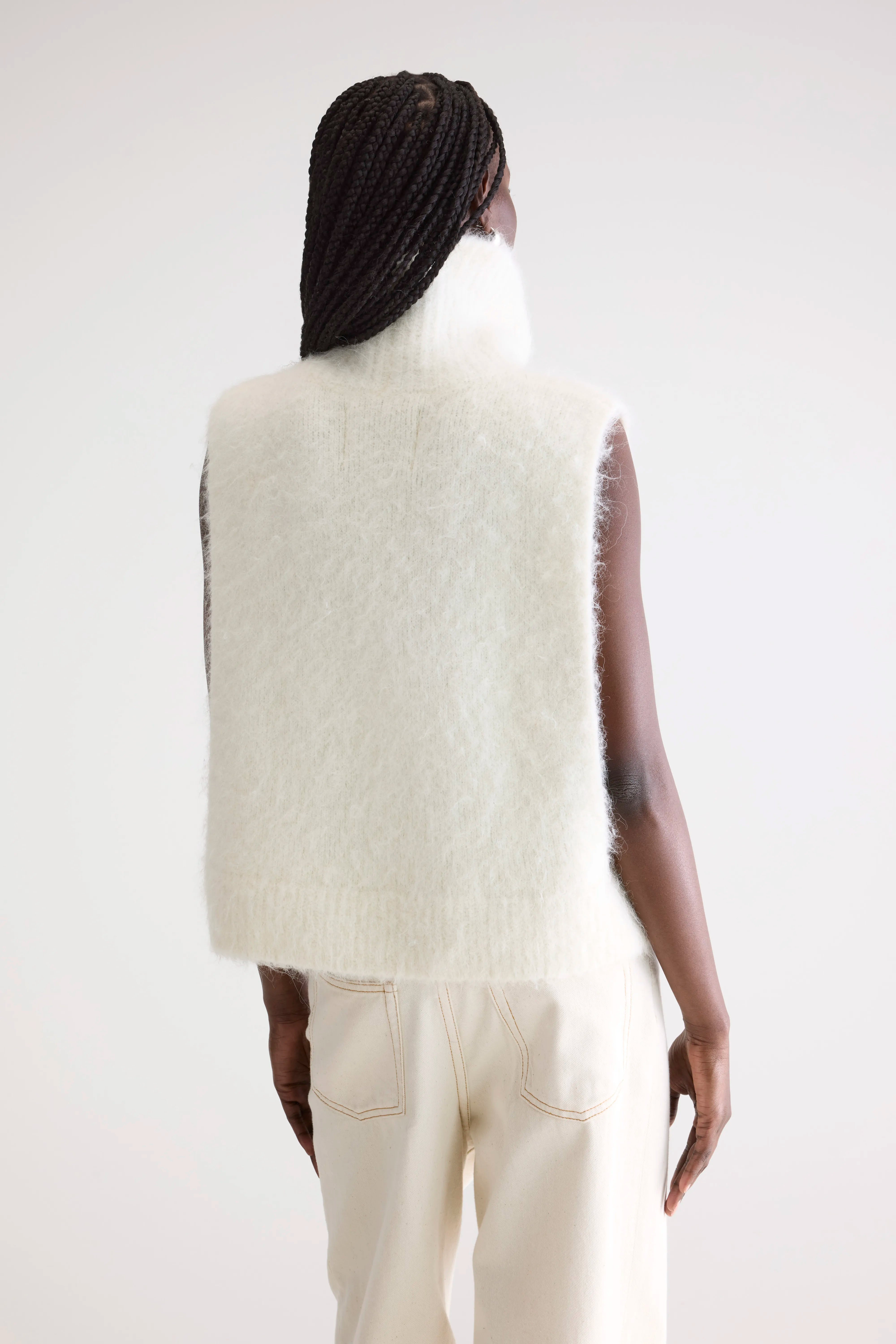 Daren sleeveless sweater (252 / W / NATURAL)