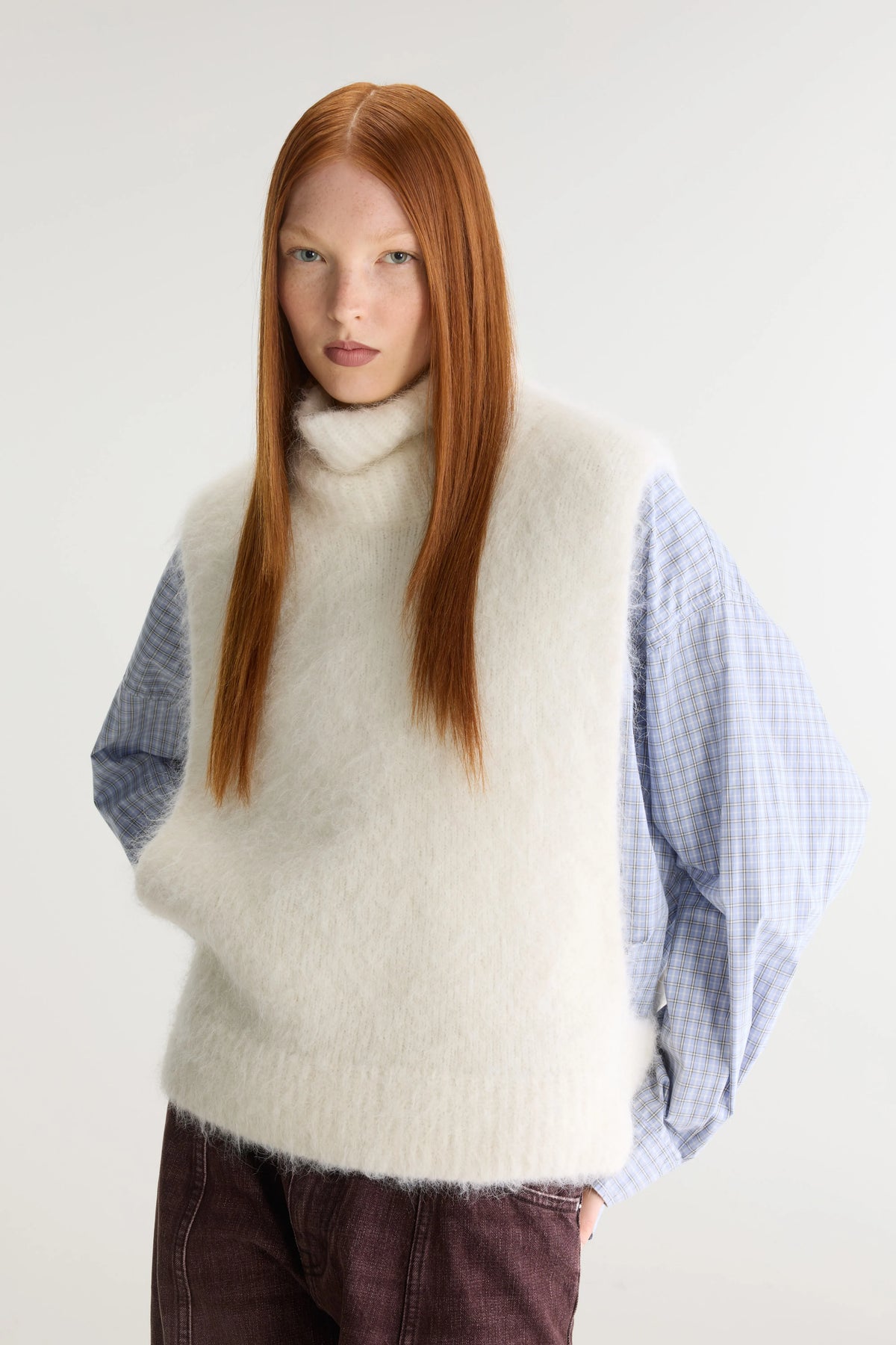 Pull Sans Manches Beige Daren - Natural Pour Femme | Bellerose
