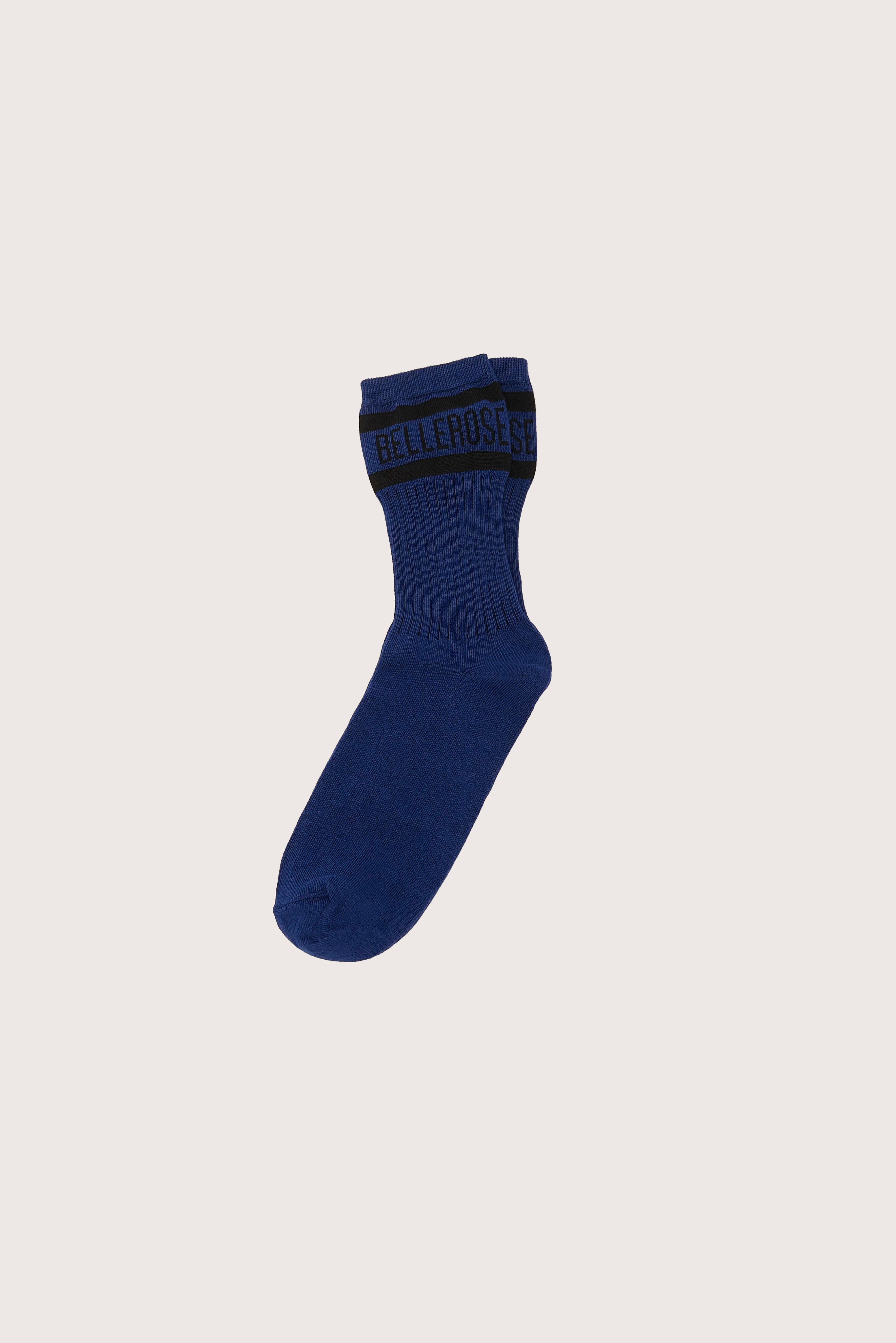 Vree Crew Socks - America / Black For Unisex | Bellerose