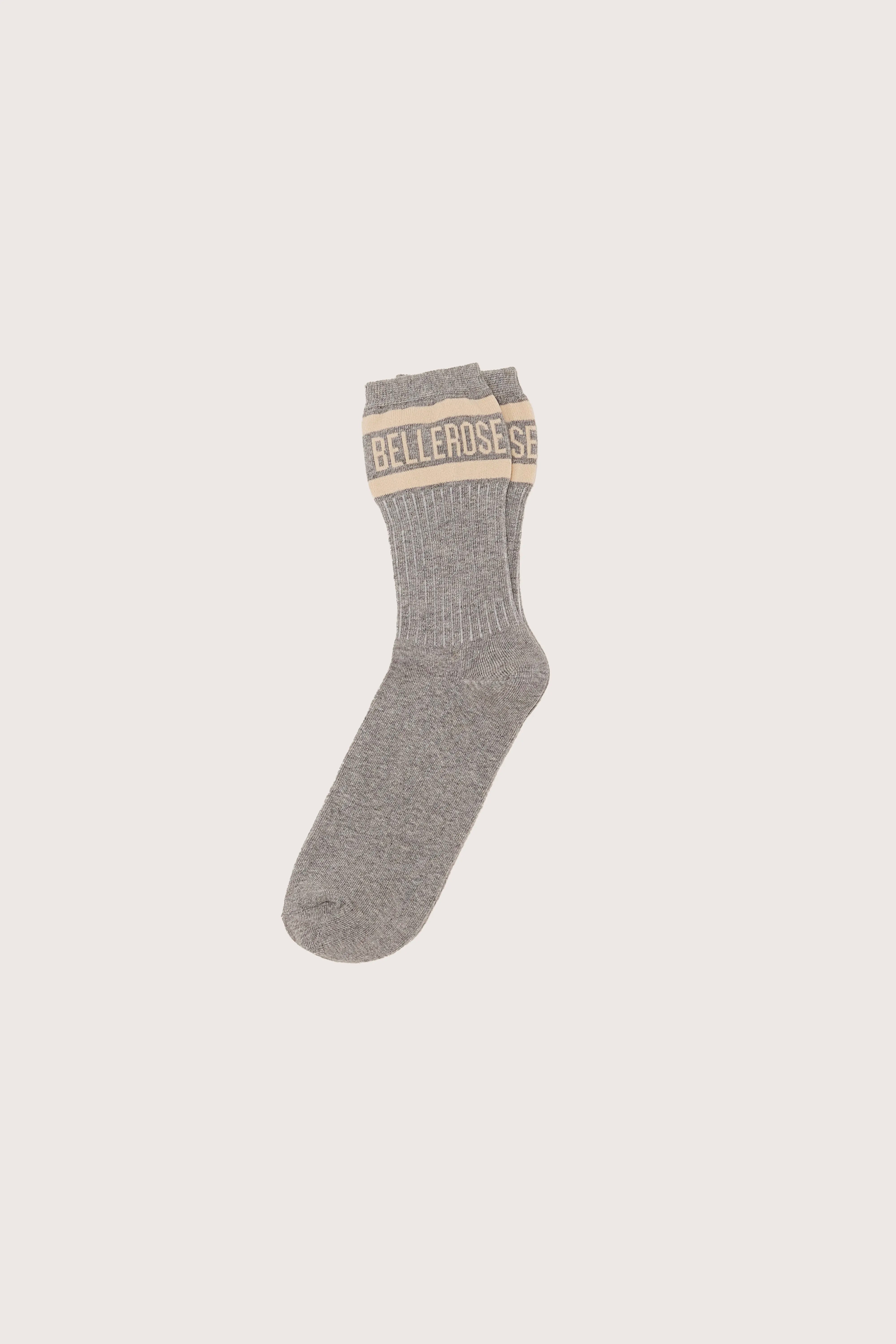 Vree Crew Socks - H. grey / Swan For Women | Bellerose