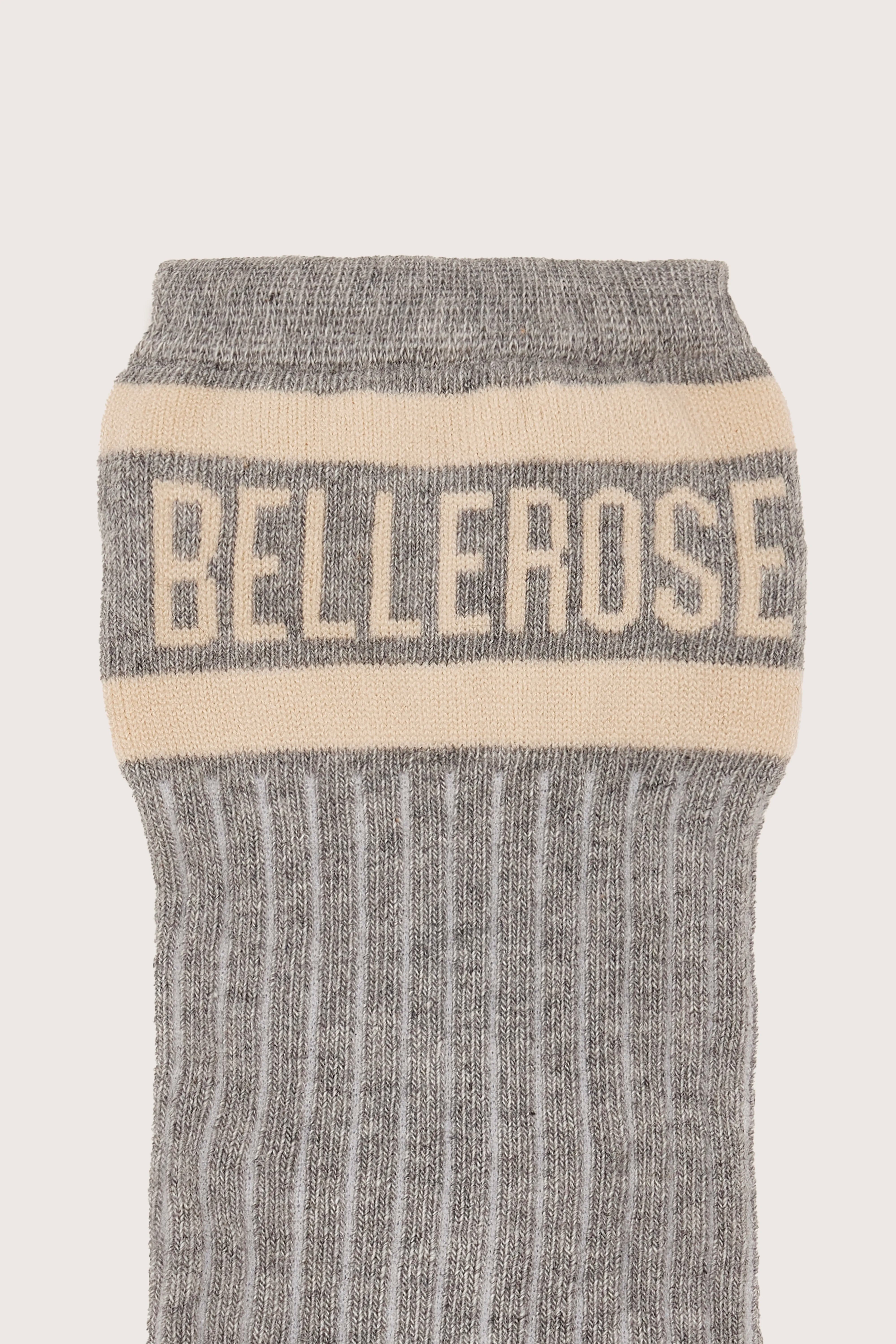 Vree Crew Socks - H. grey / Swan For Women | Bellerose