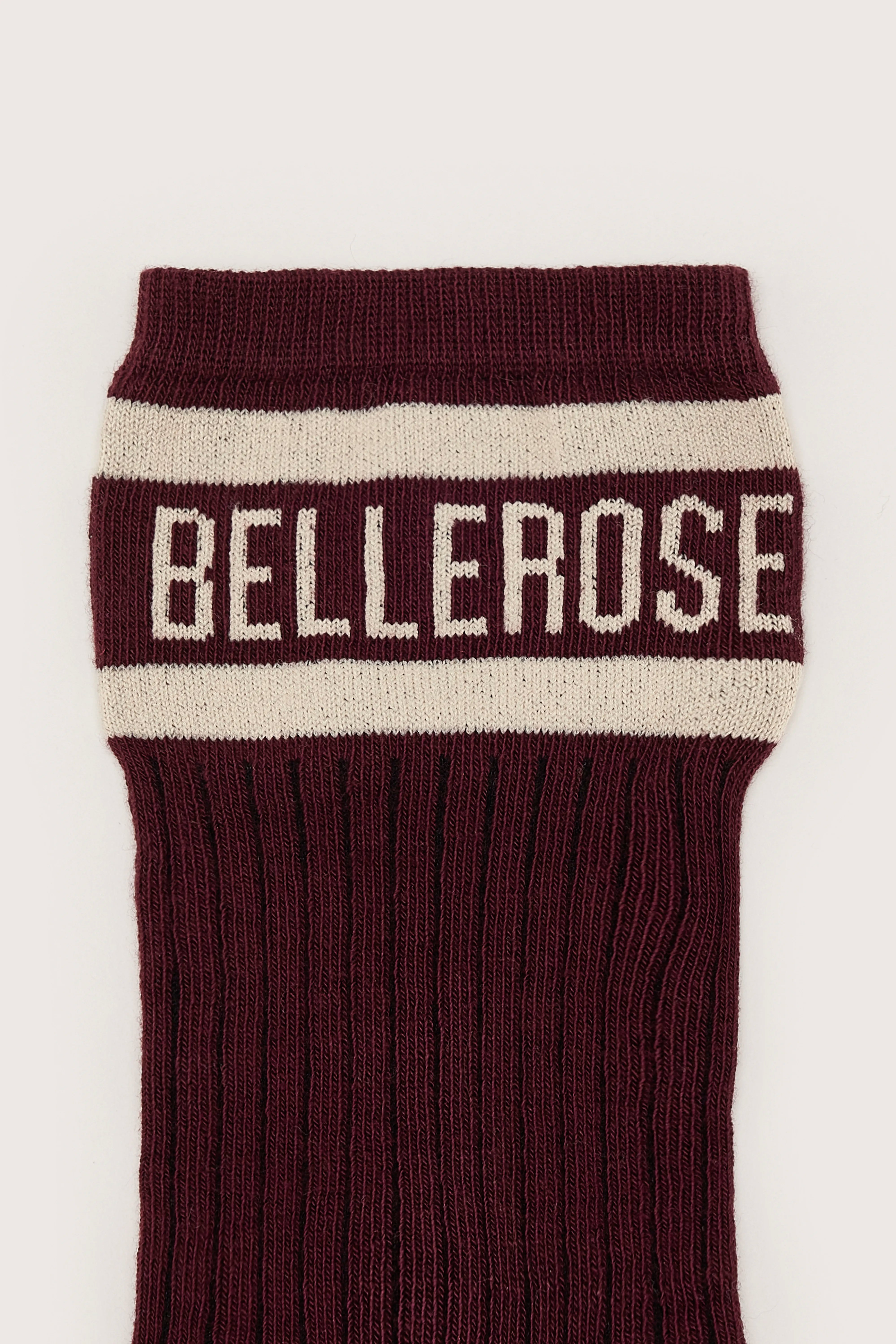 Vree Crew Socks - Fig / Swan For Women | Bellerose