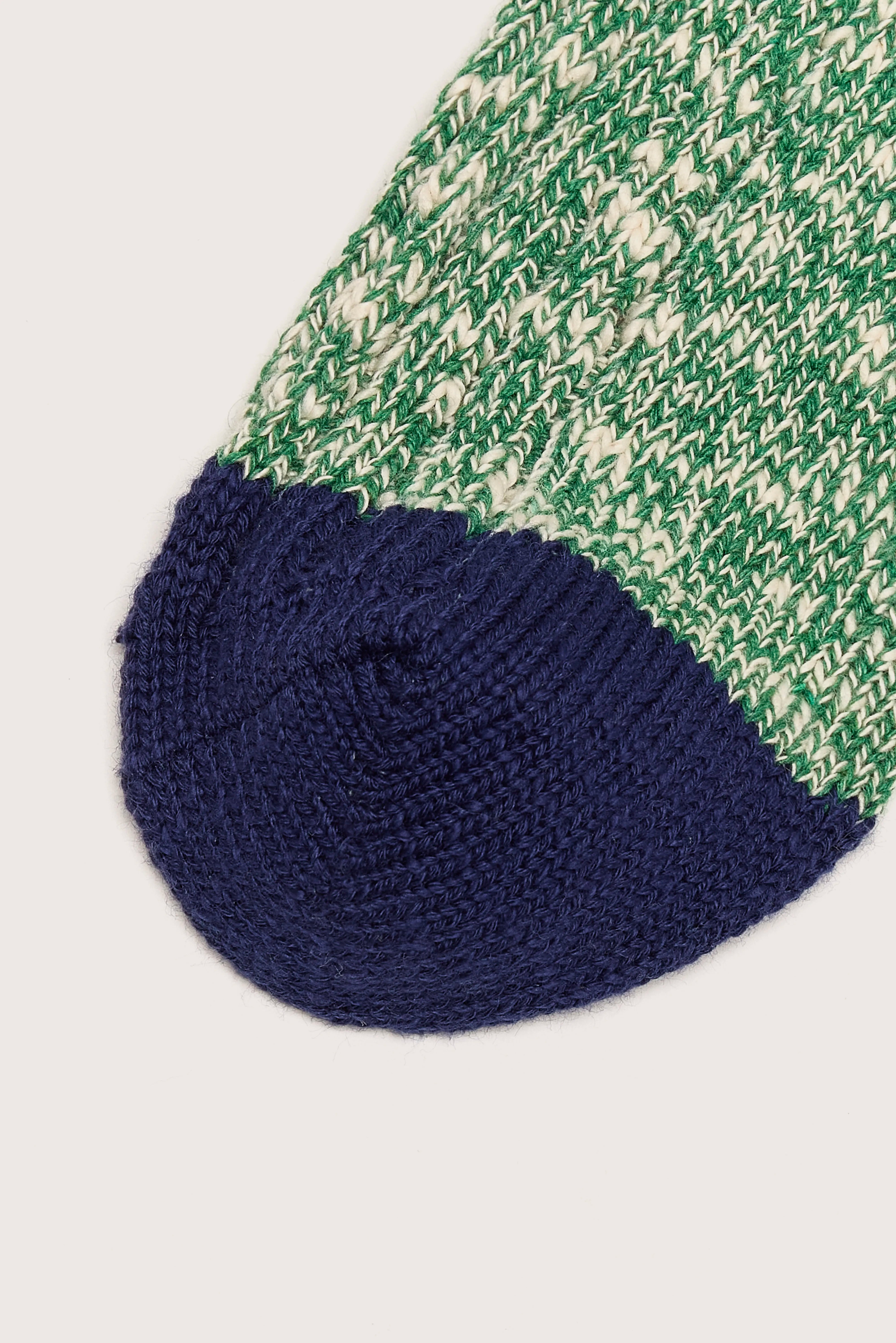 Vart Crew Socks - Indigo / Jungle For Women | Bellerose