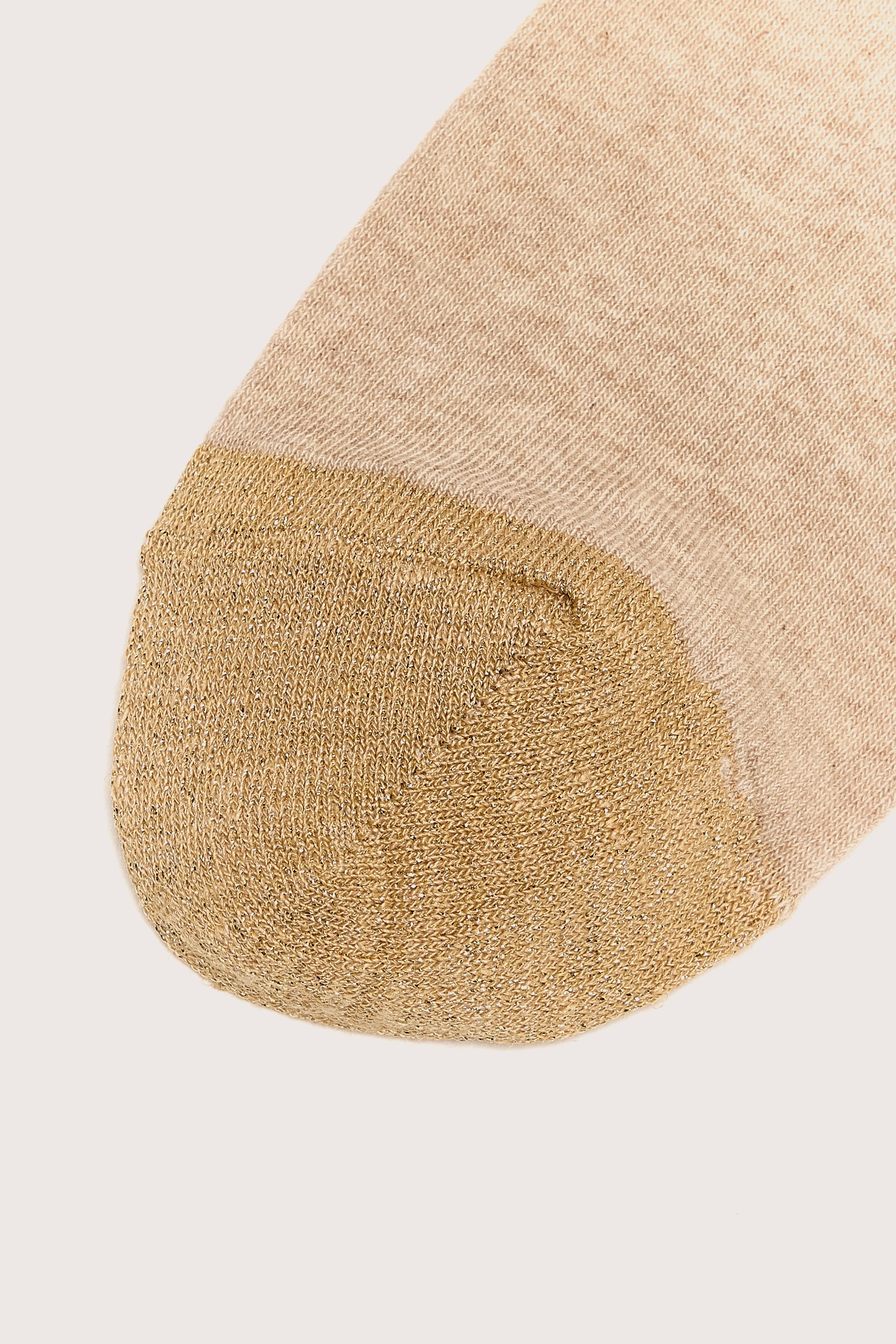 Bendel Short Socks - Beige melange / Straw / Whisper For Women | Bellerose