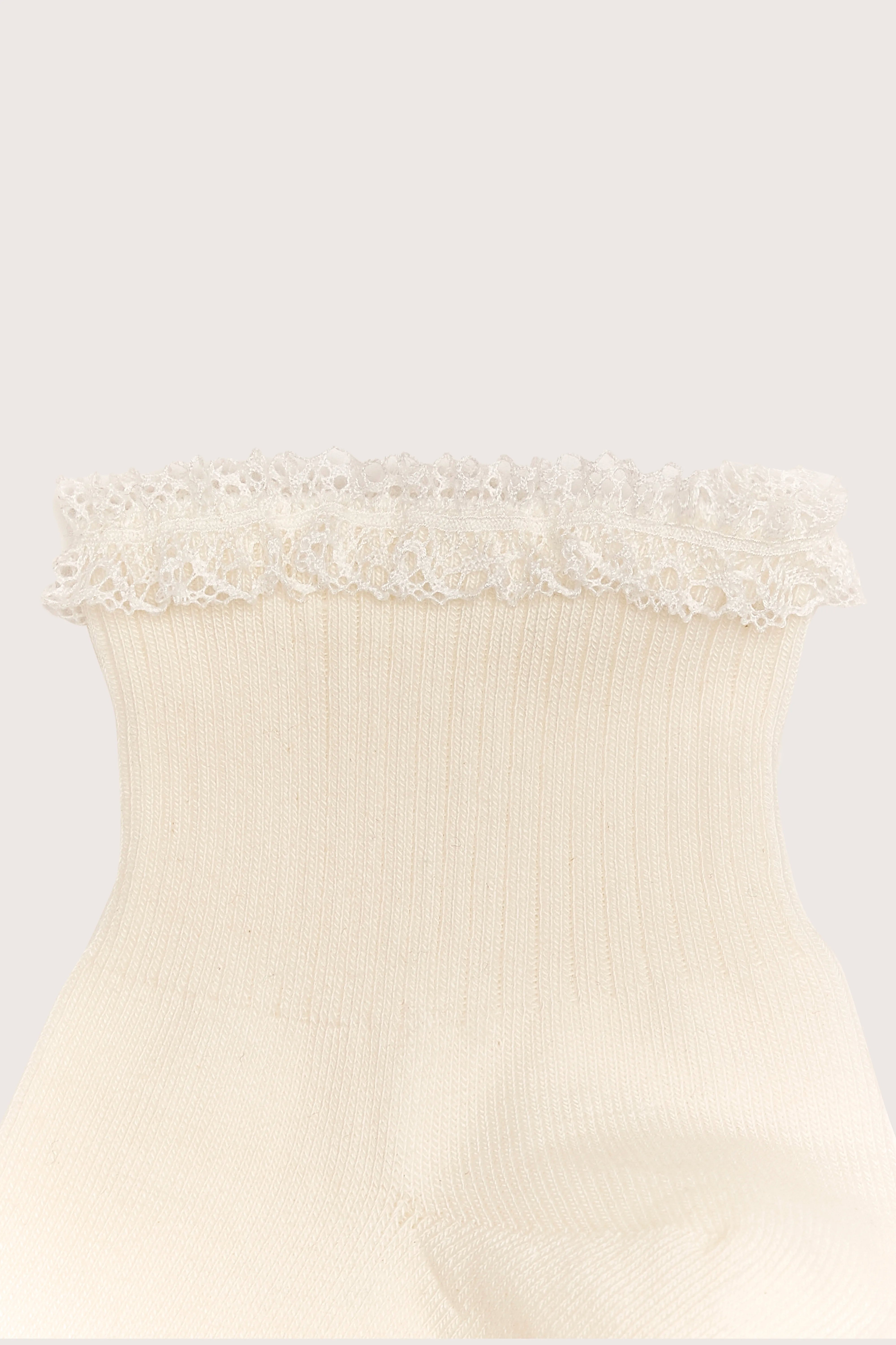 Bendel Short Socks - Whisper / White For Women | Bellerose