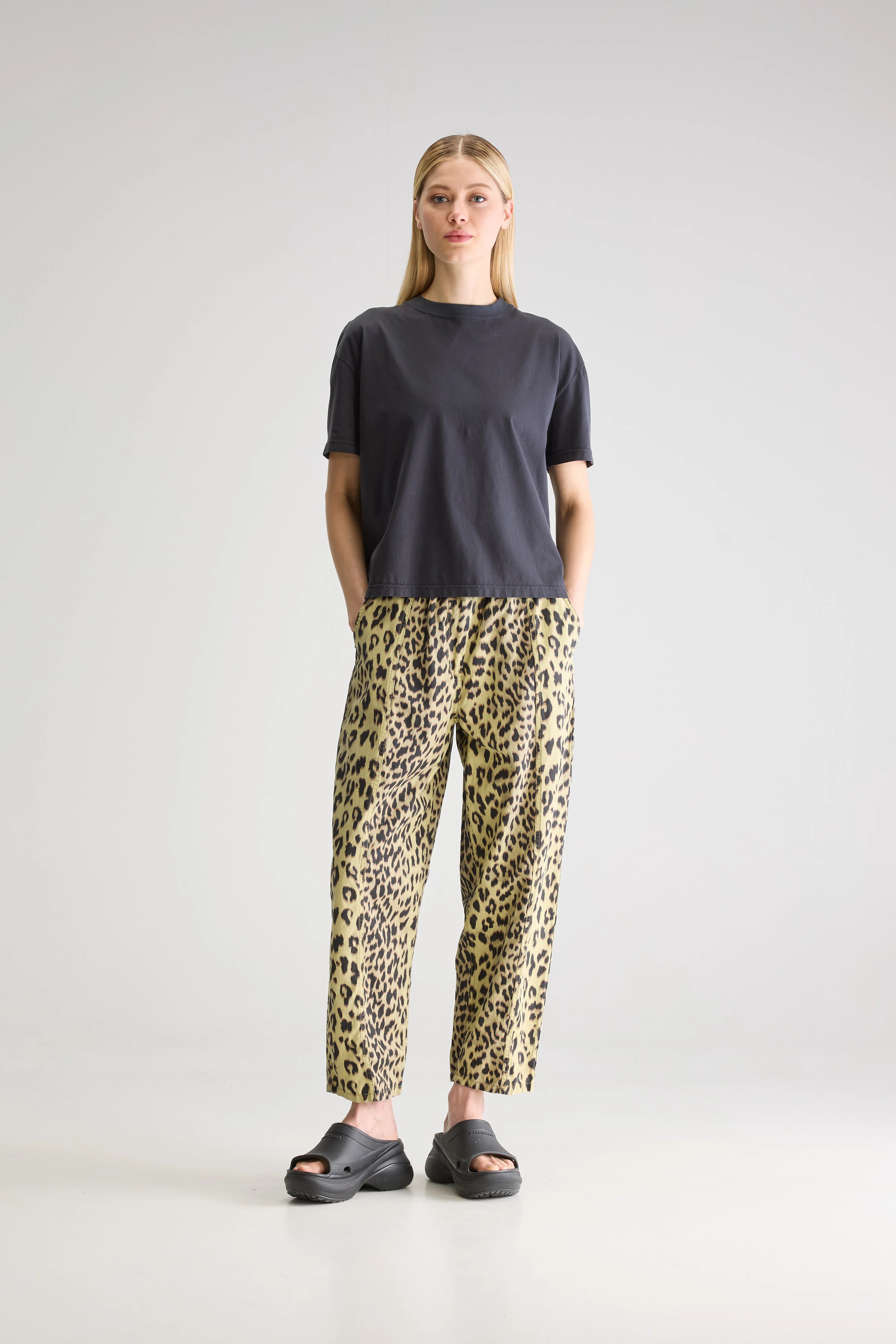 Pantalon Décontracté Wesly - Black beauty / Seed Pour Femme | Bellerose