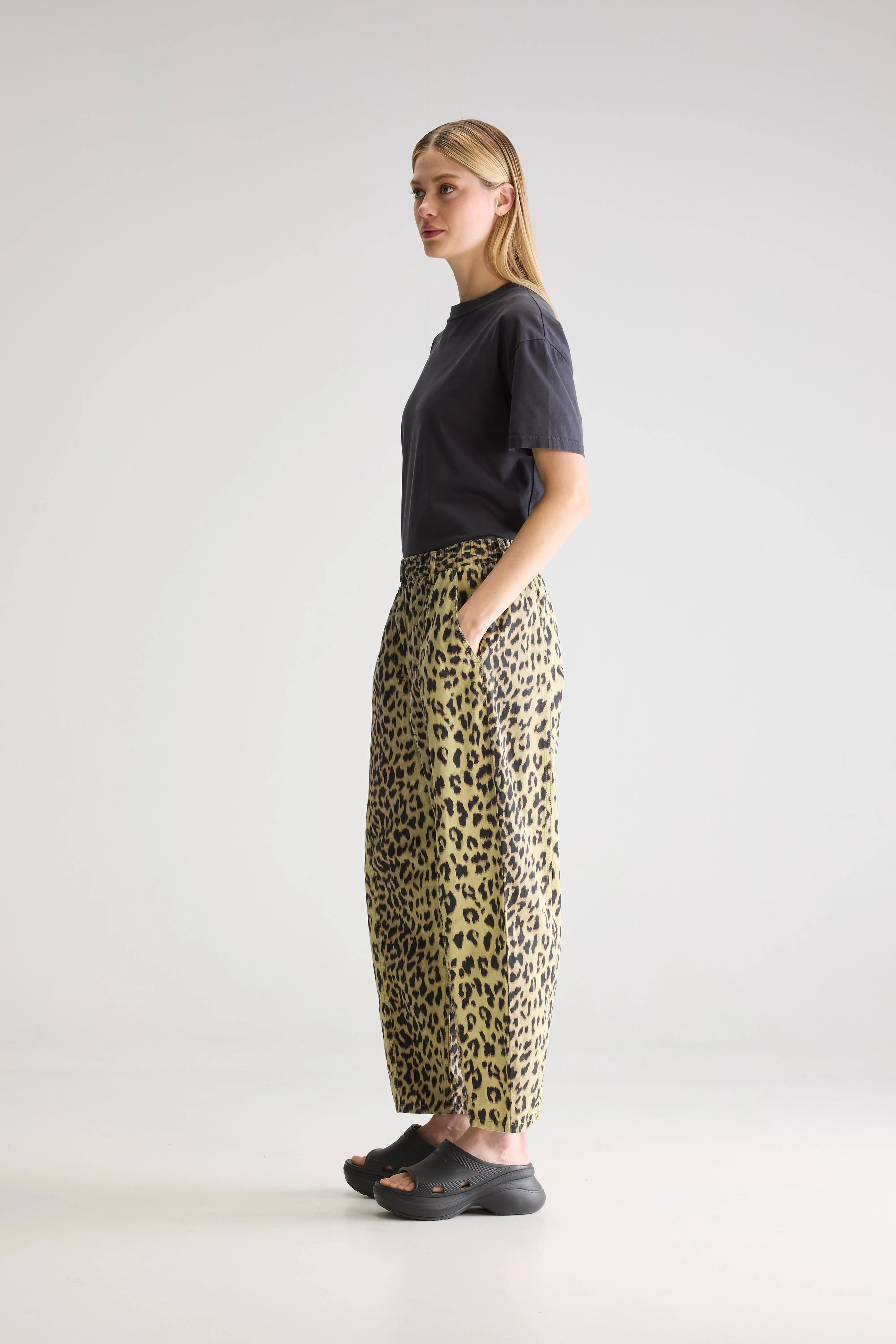 Pantalon Décontracté Wesly - Black beauty / Seed Pour Femme | Bellerose