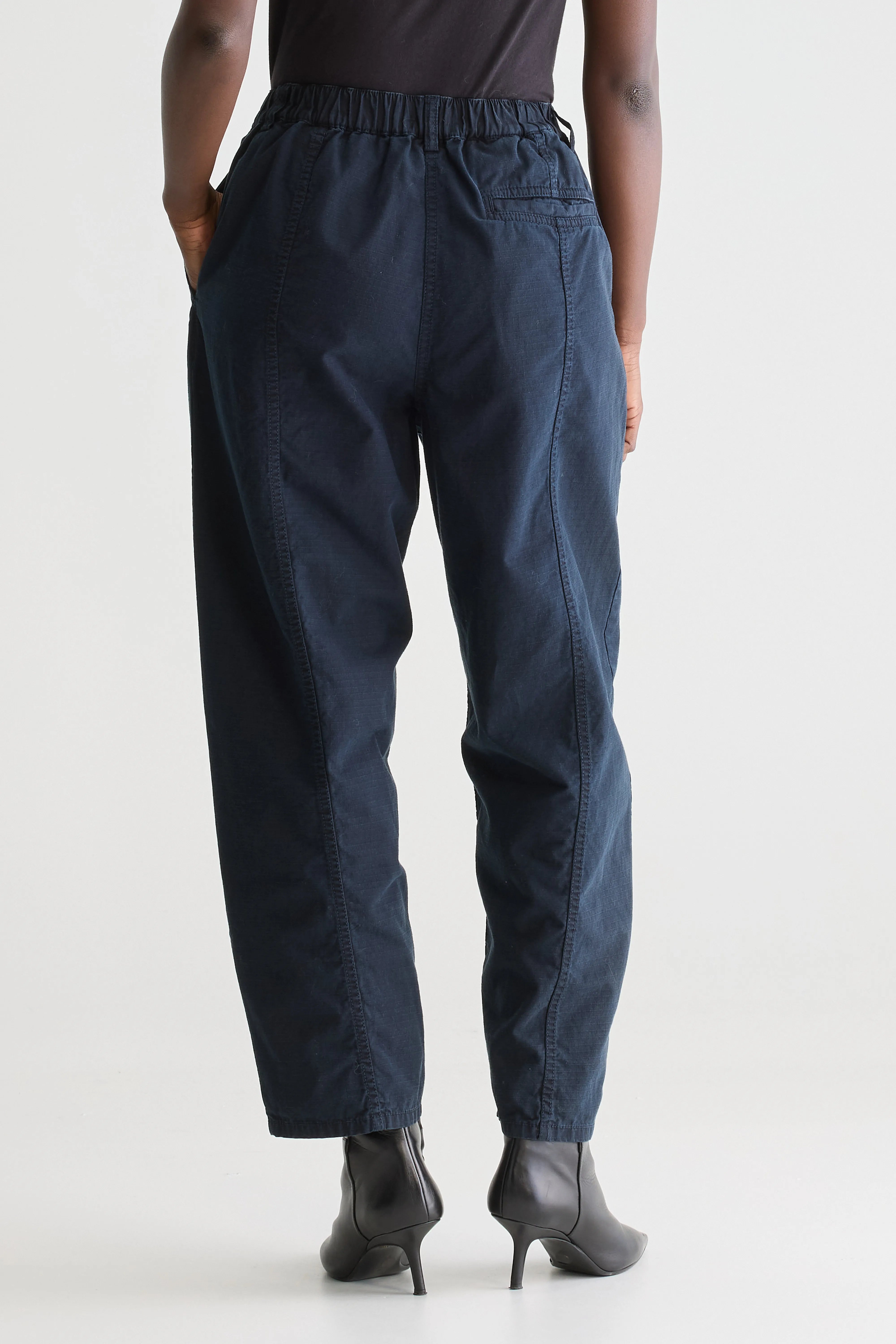 Wesly Relaxed Trousers - Navy For Women | Bellerose