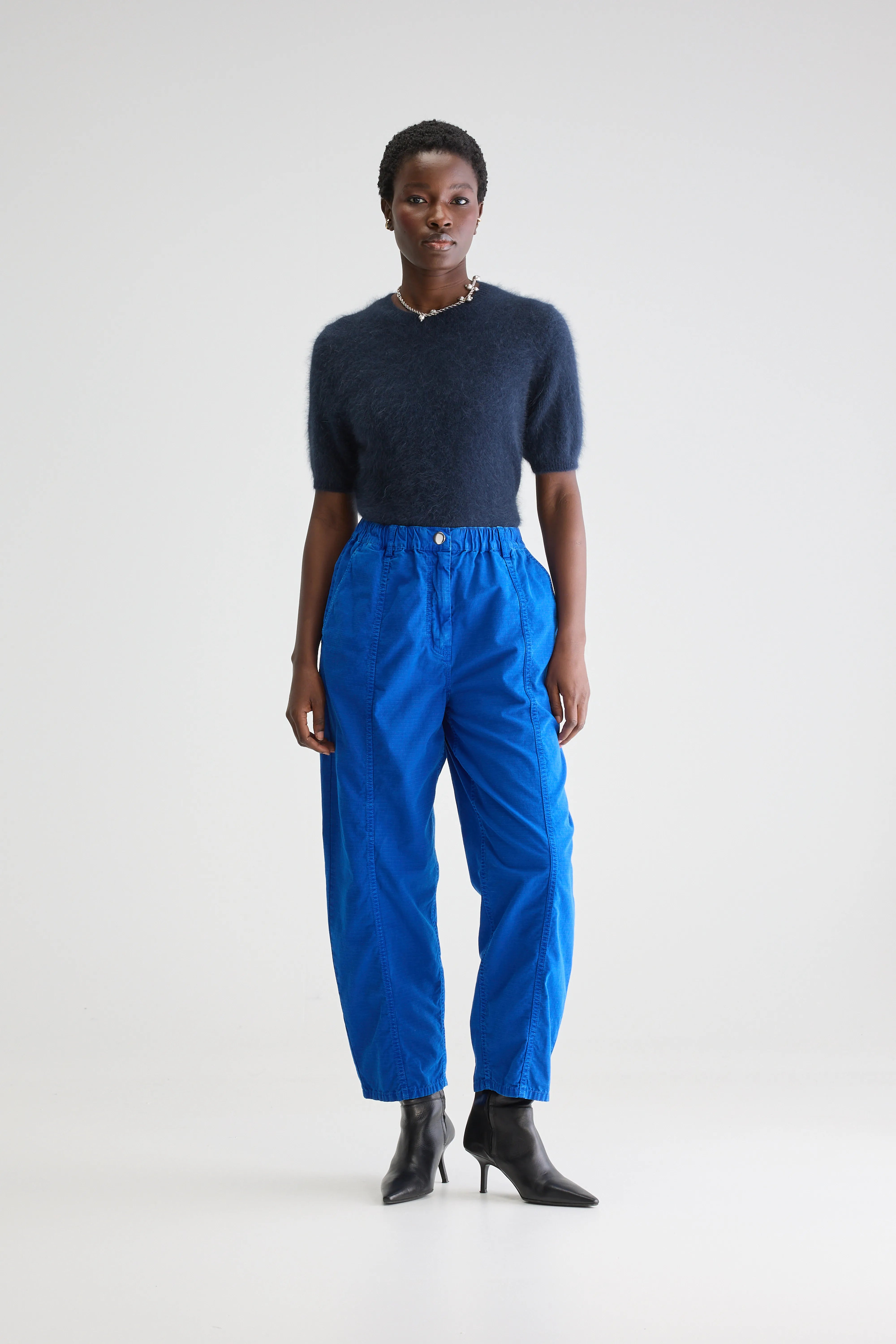 Wesly Relaxed Trousers - Lazuli For Women | Bellerose