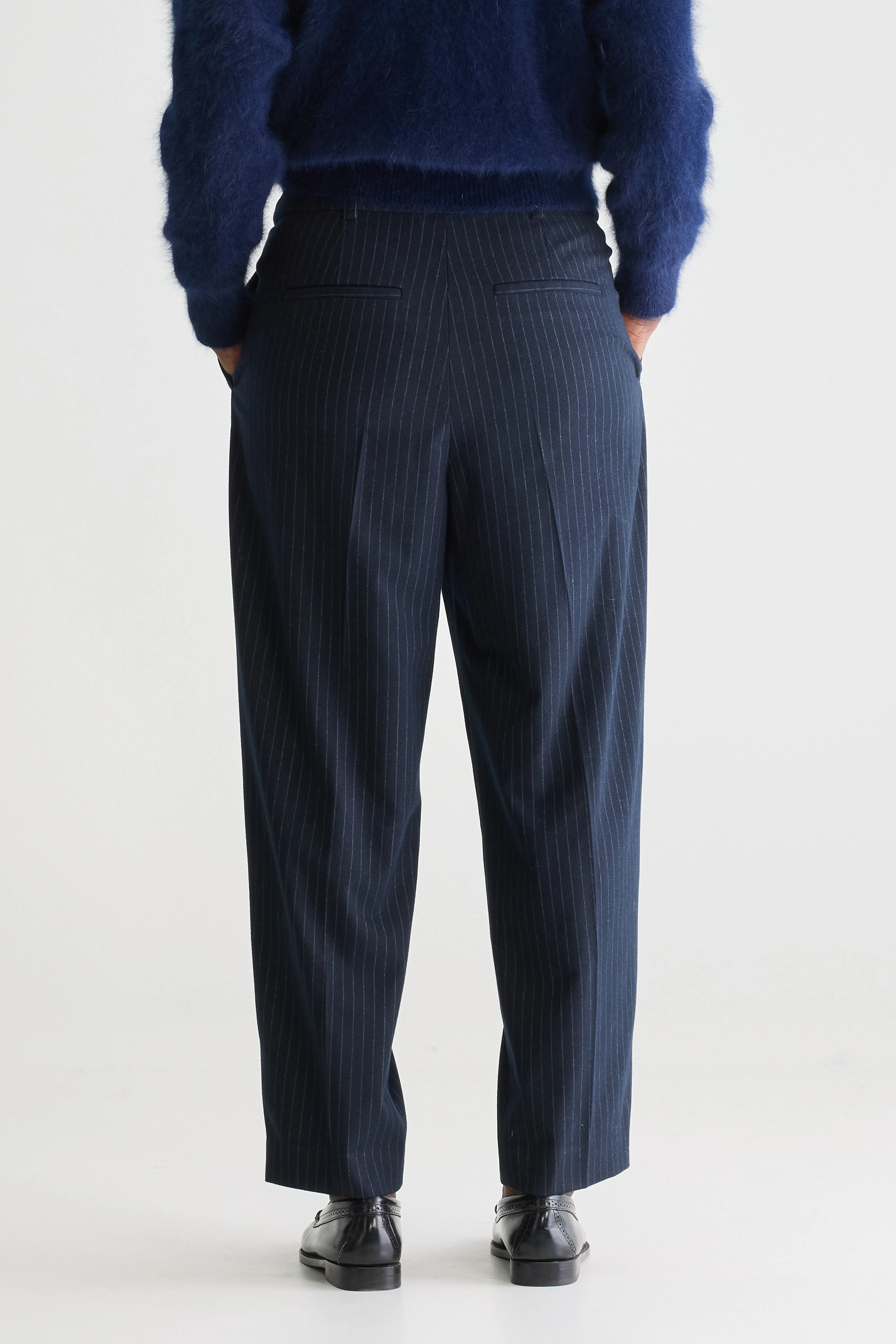 Valdo Tailored Trousers - Navy For Women | Bellerose