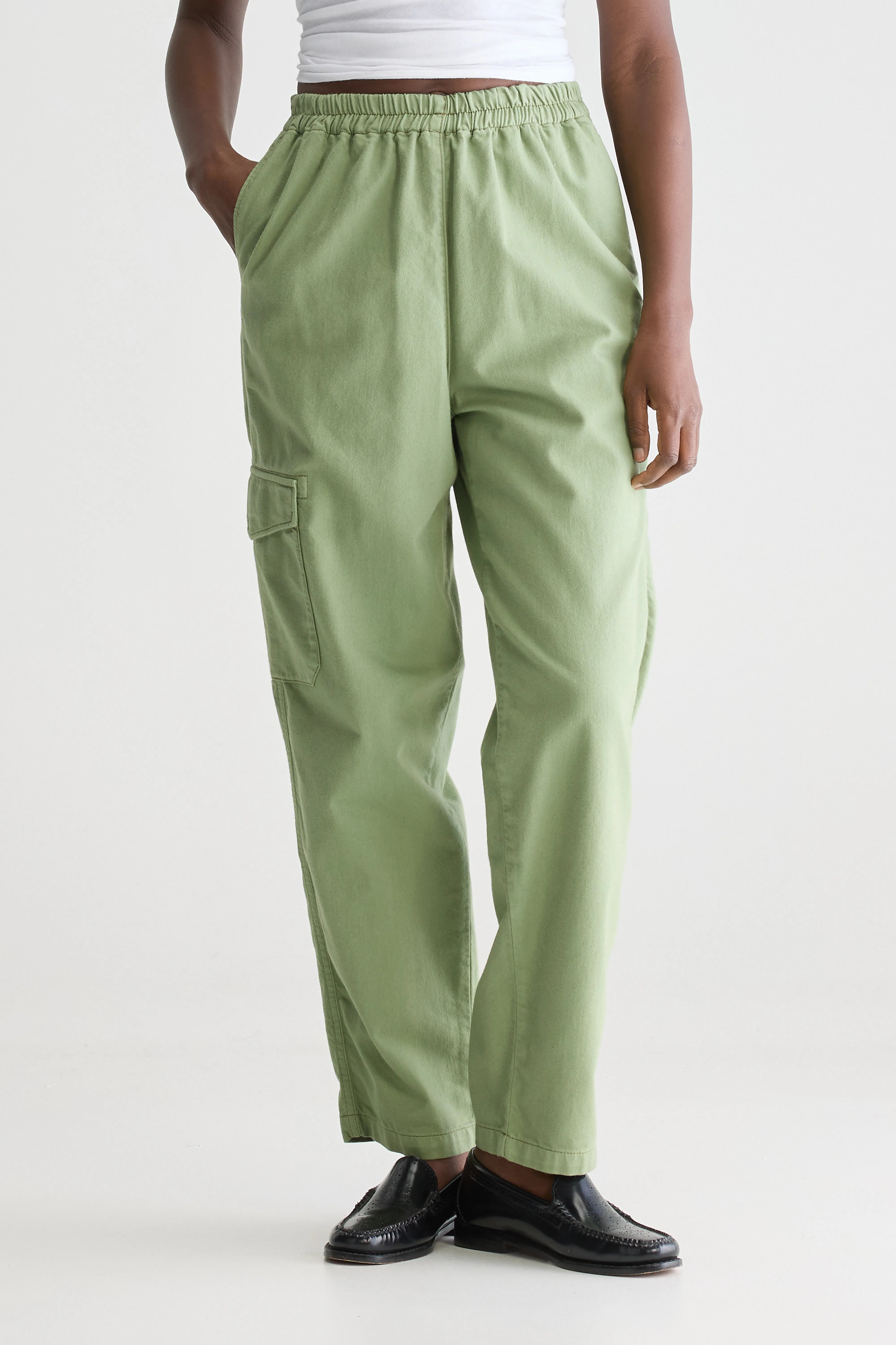 Pierre Straight Trousers - Sauge For Women | Bellerose