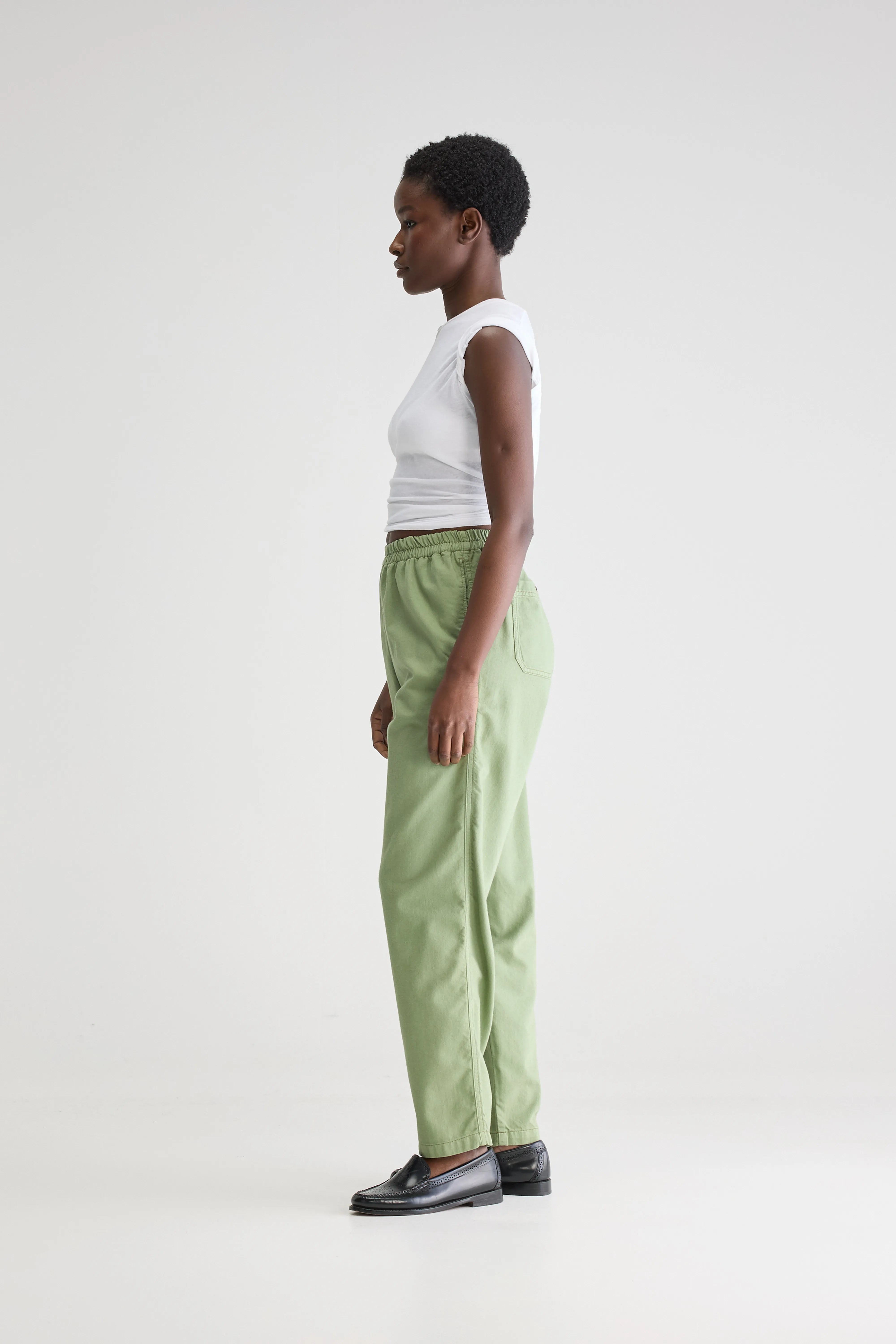 Pierre Straight Trousers - Sauge For Women | Bellerose