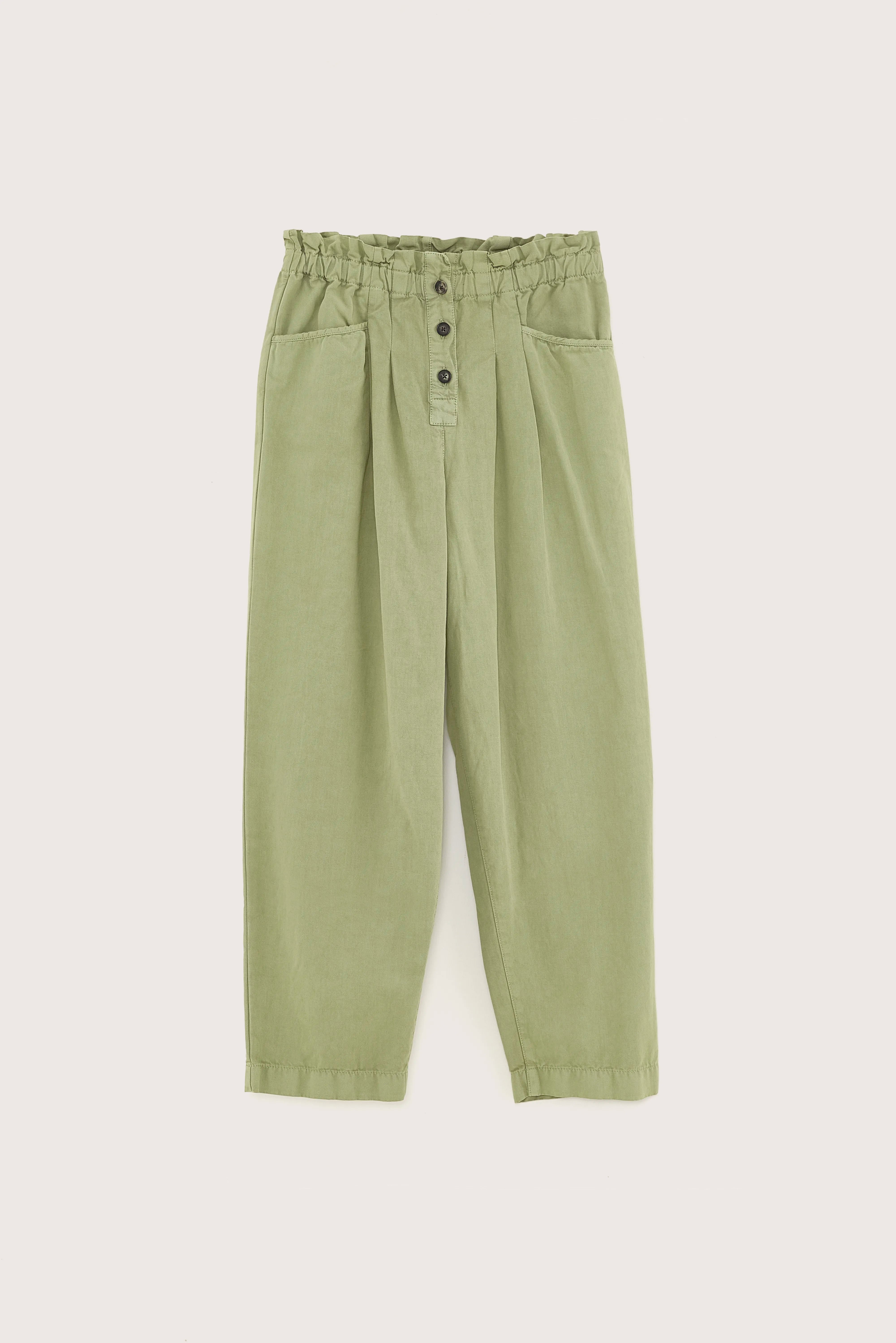 Lilow paperbag broek (251 / W / SAUGE)