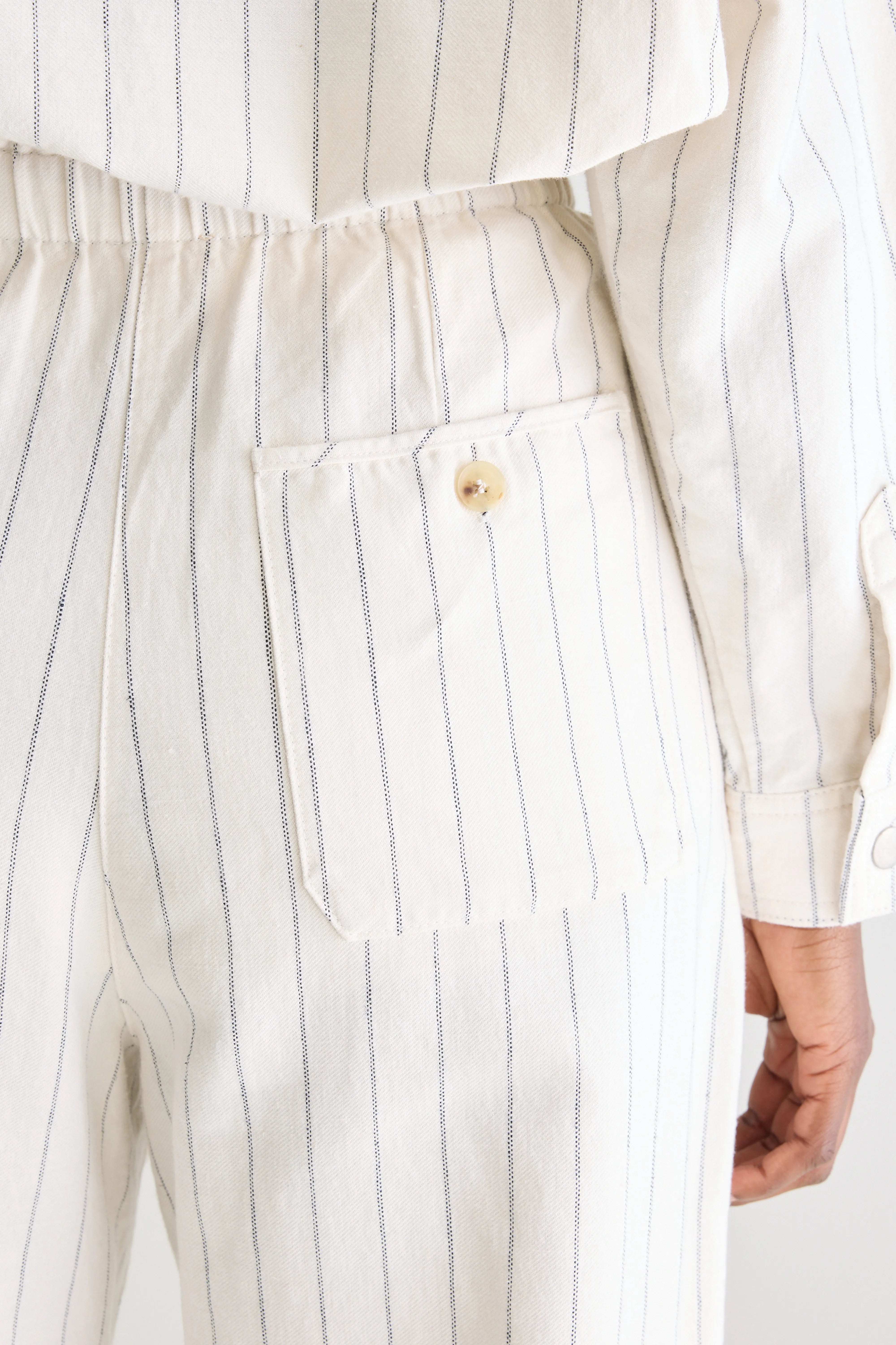 Lilo paperbag broek (251 / W / STRIPE A)