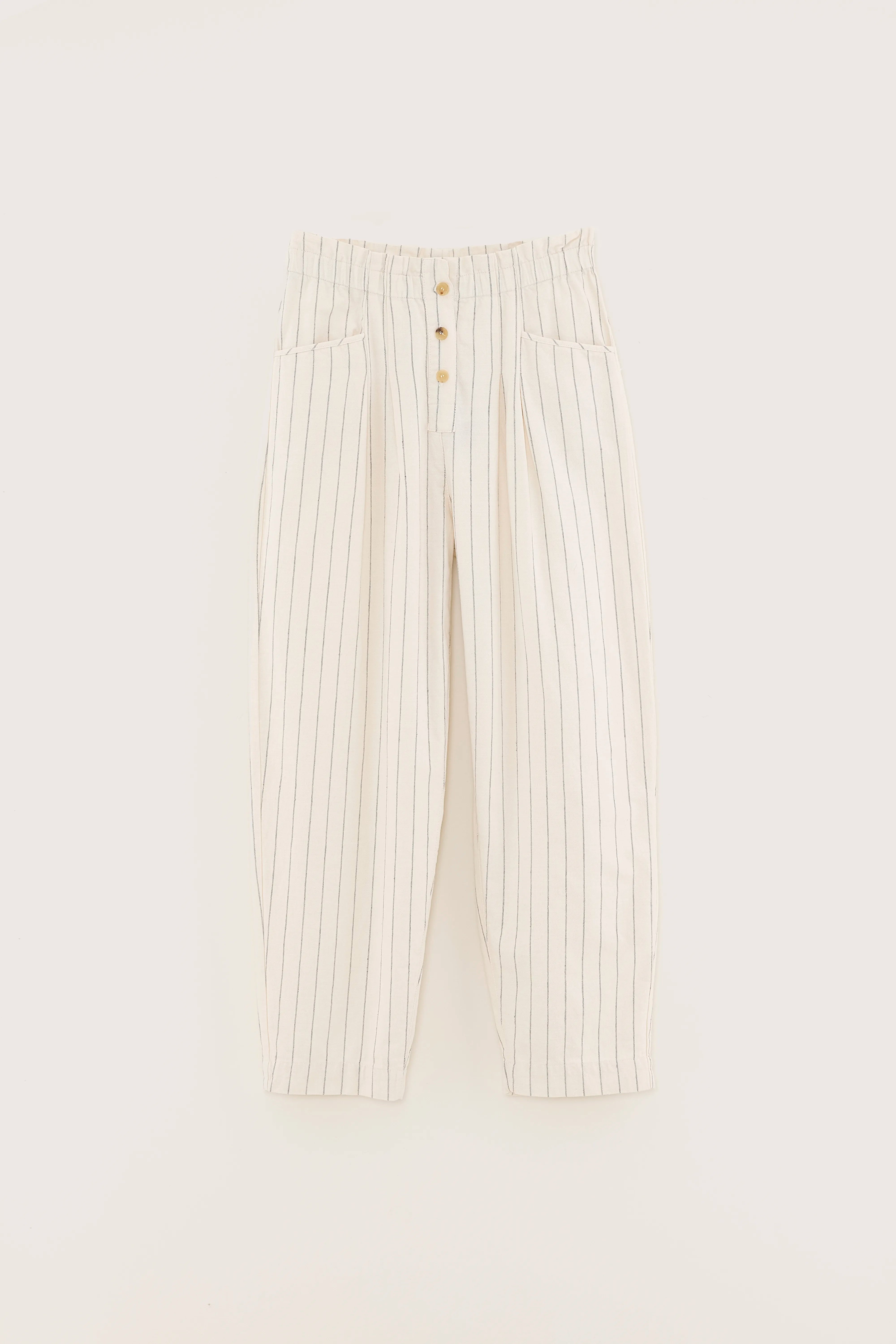 Lilo paperbag trousers (251 / W / STRIPE A)