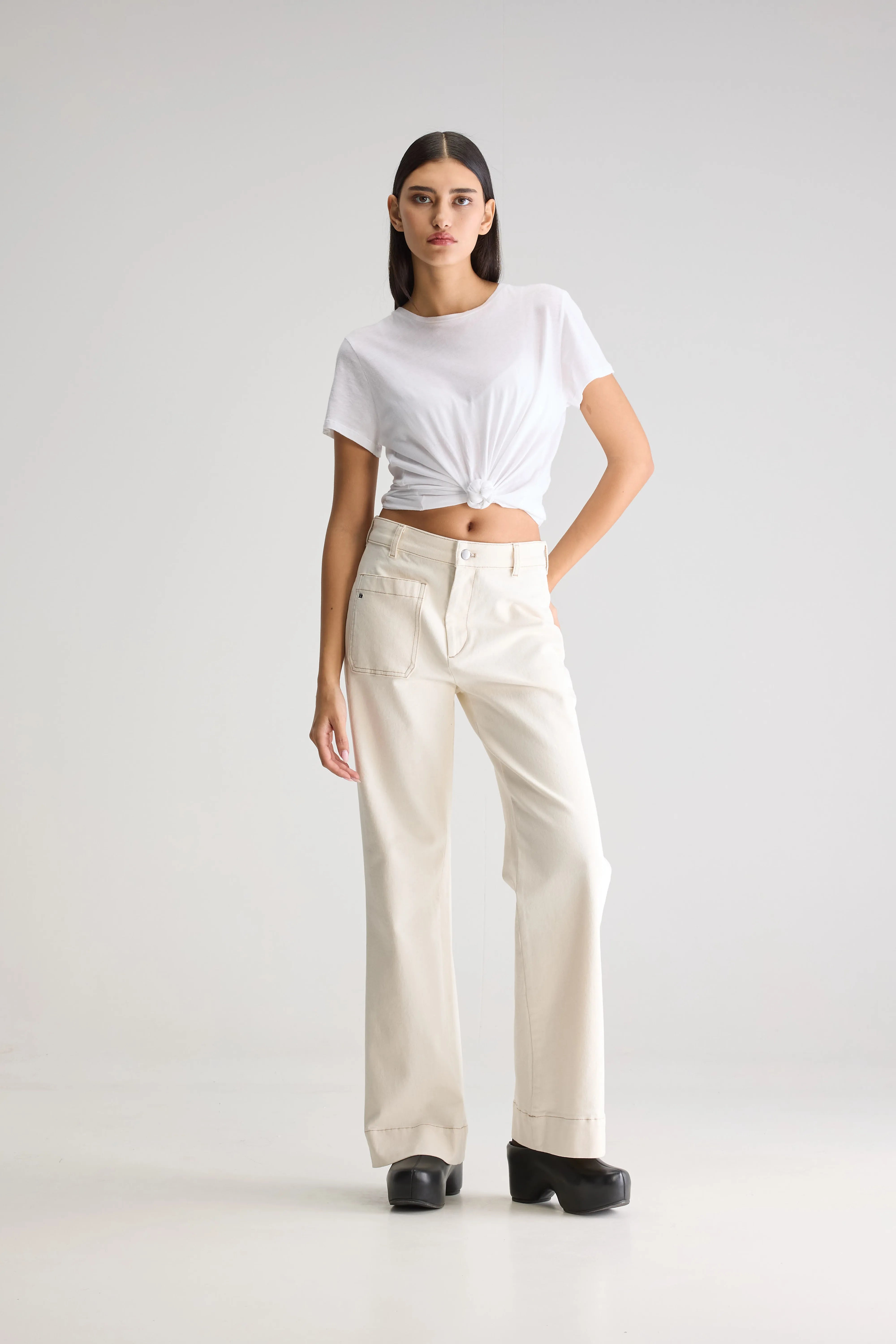 Gange Flared Jeans - Natural For Women | Bellerose