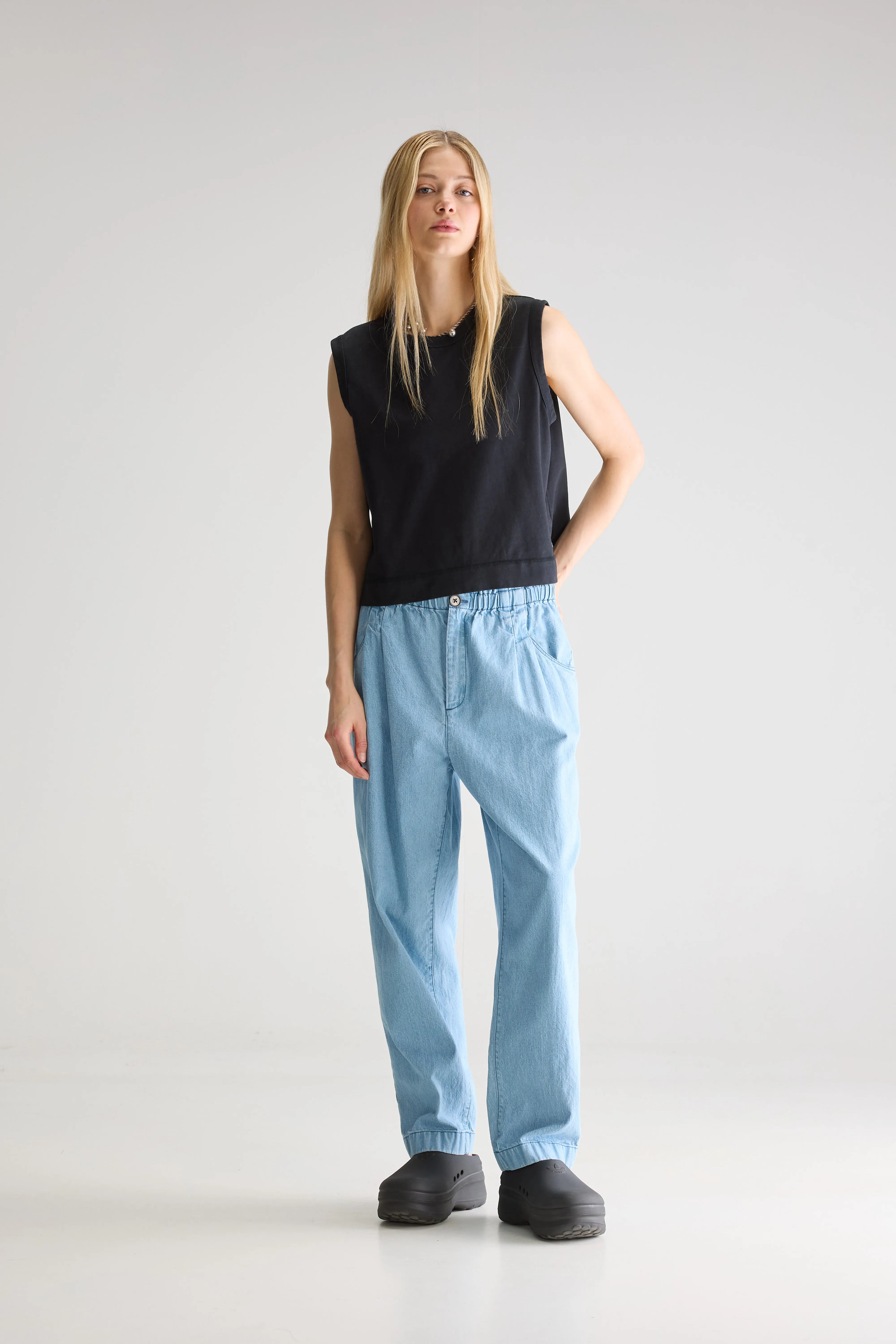Winona Relaxed Jeans - Lt blue bleach For Women | Bellerose