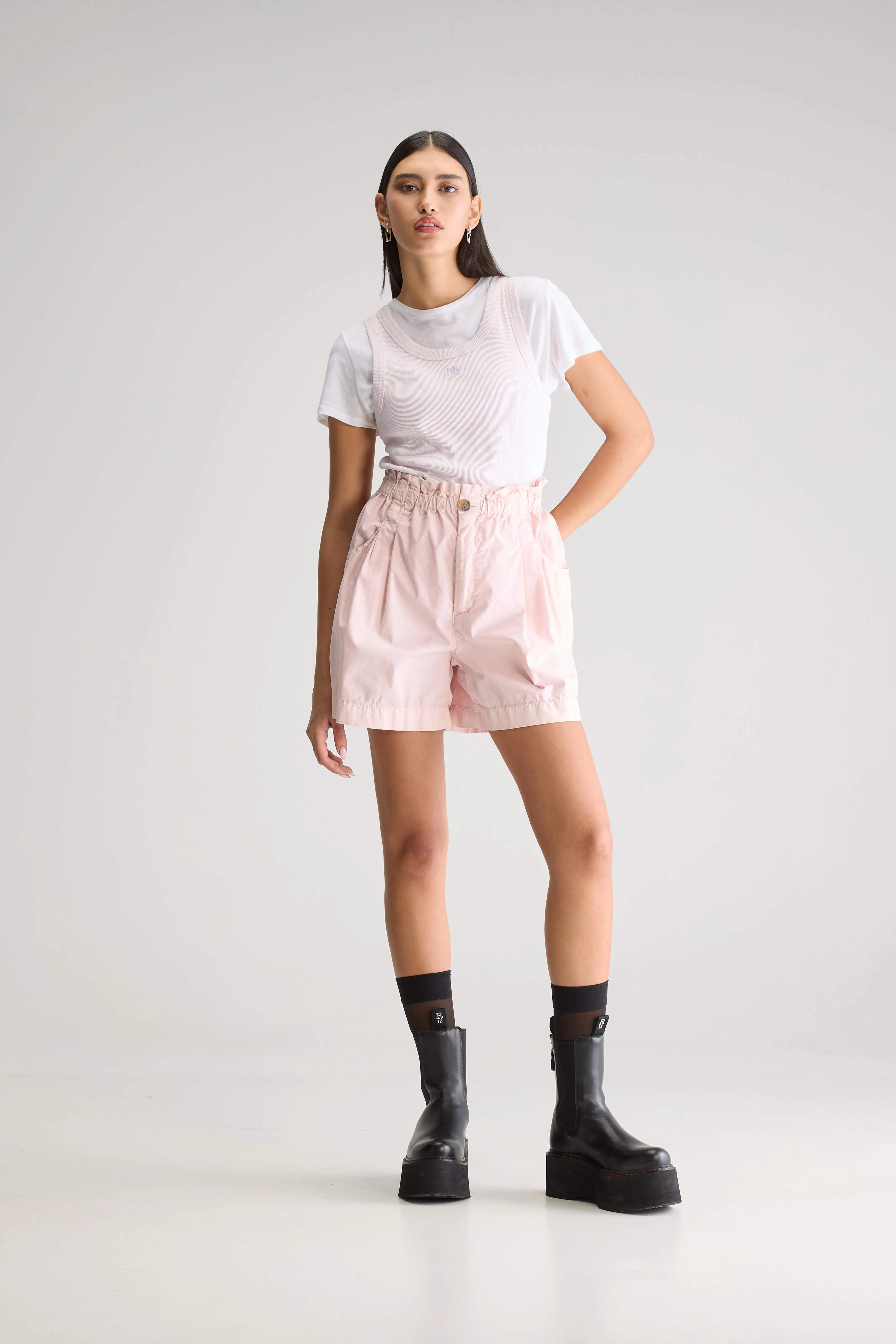 Willa Relaxed Shorts - Dusk For Women | Bellerose