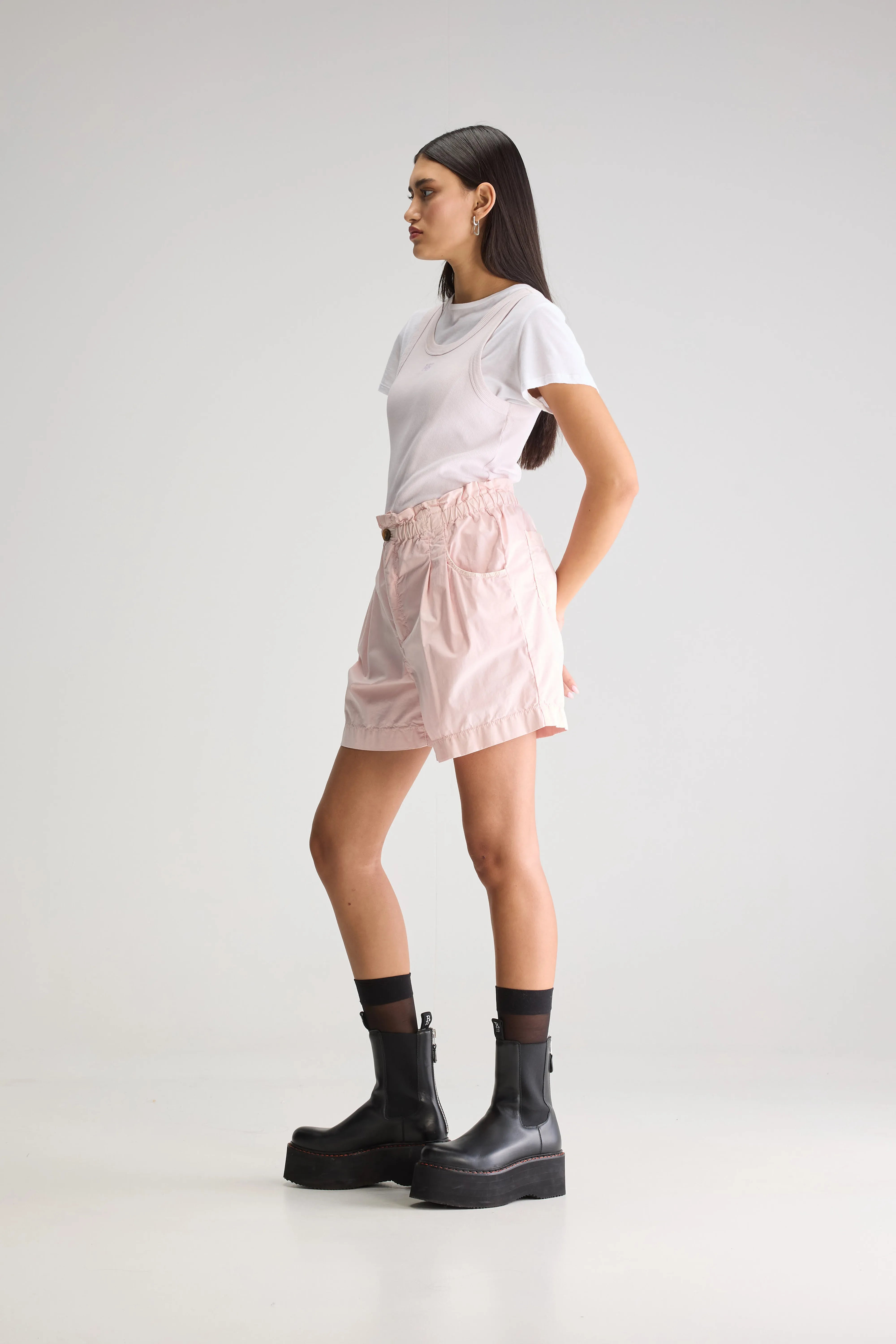 Willa Relaxed Shorts - Dusk For Women | Bellerose