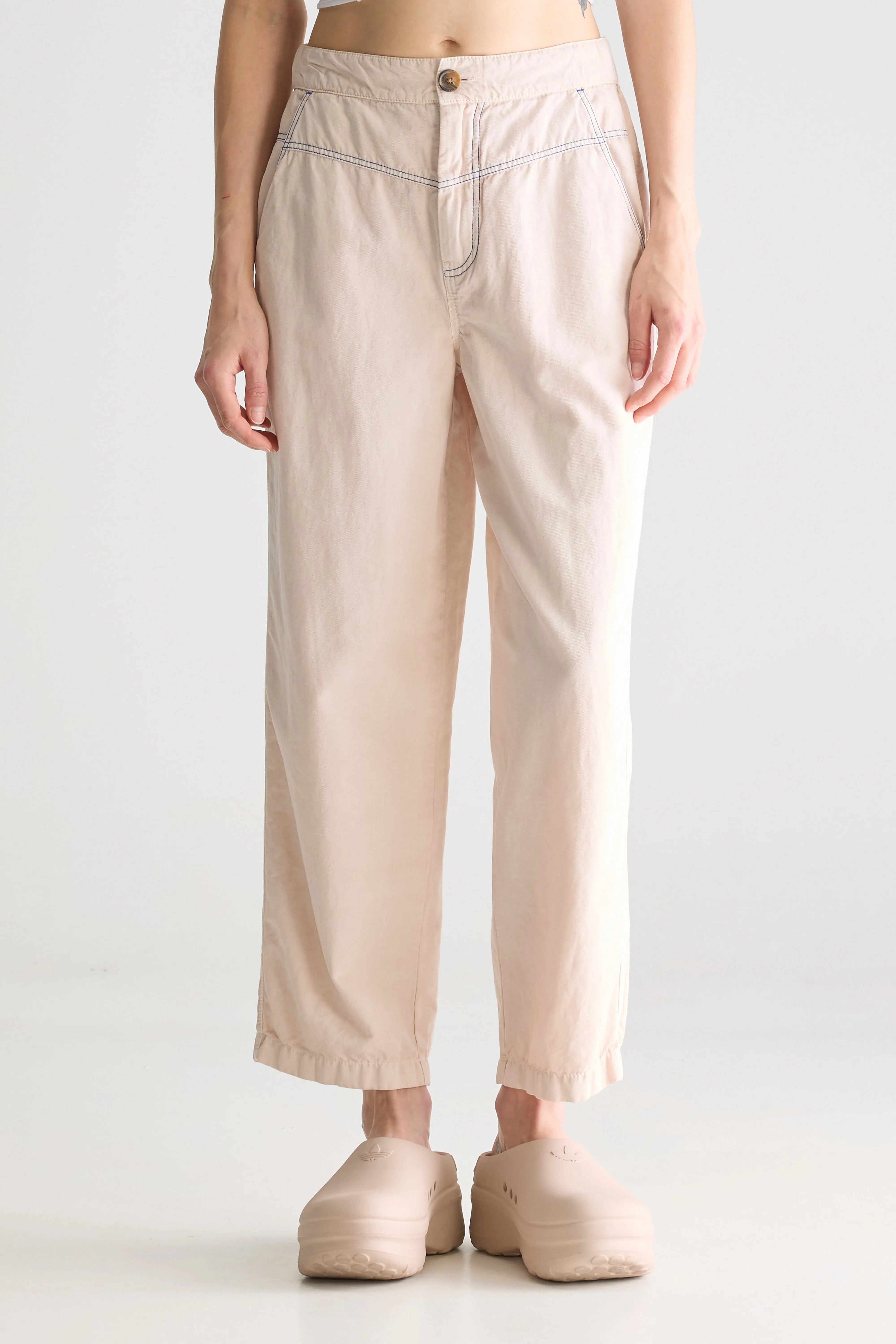 Walker Relaxed Trousers - Moon For Women | Bellerose