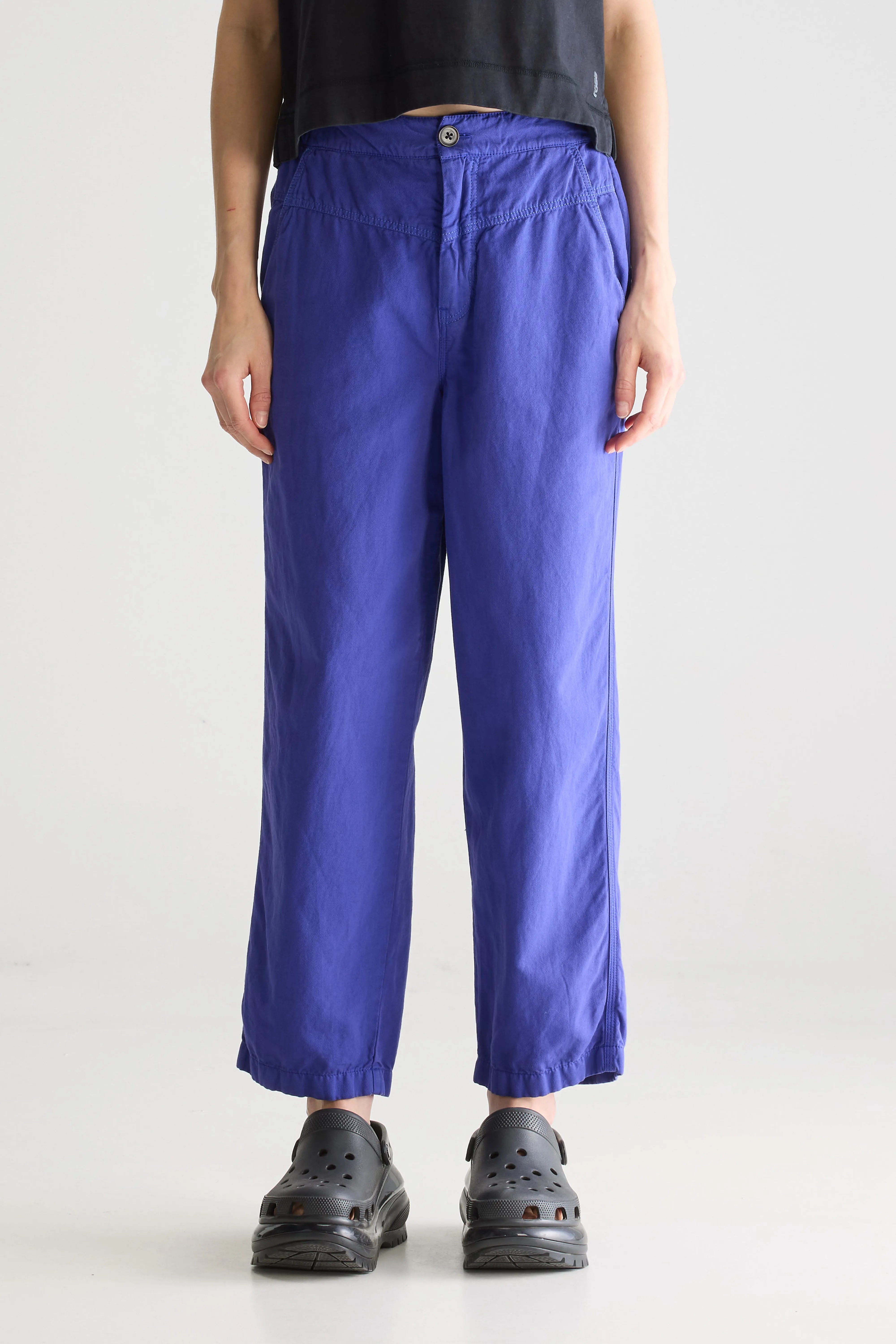 Walker Relaxed Trousers - Blueworker For Women | Bellerose