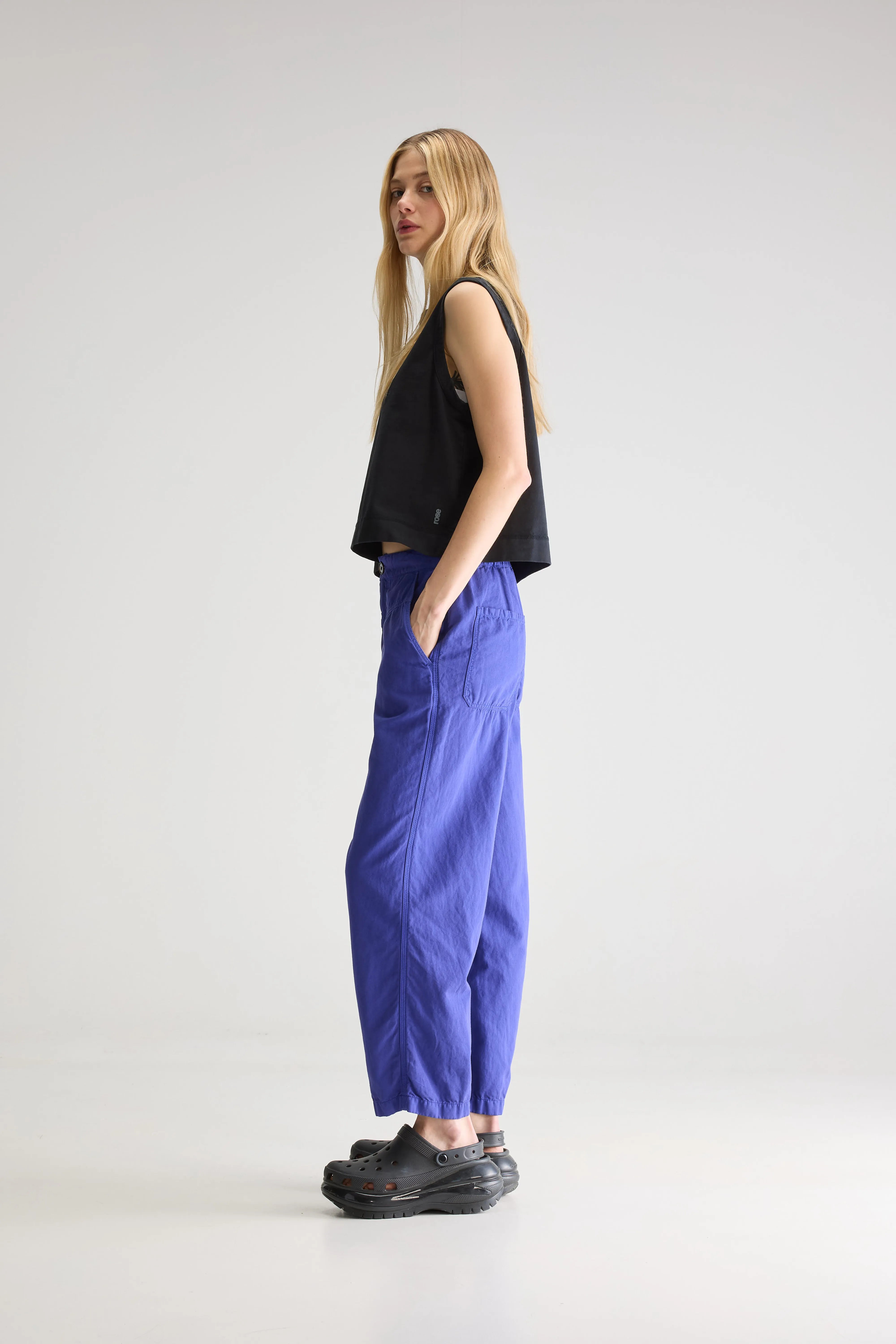 Walker Relaxed Trousers - Blueworker For Women | Bellerose