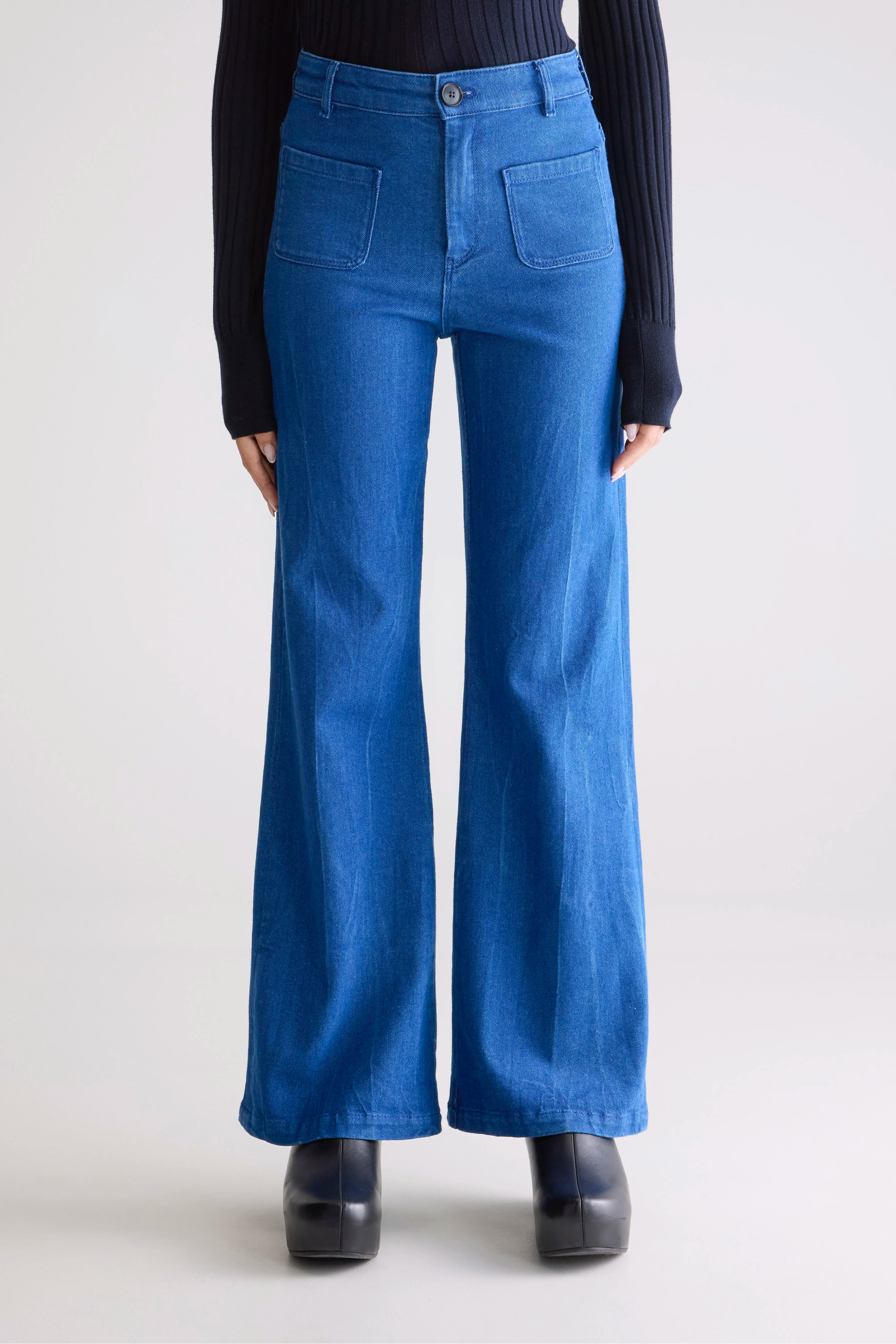 Park Flared Broek - One wash Voor Dames | Bellerose