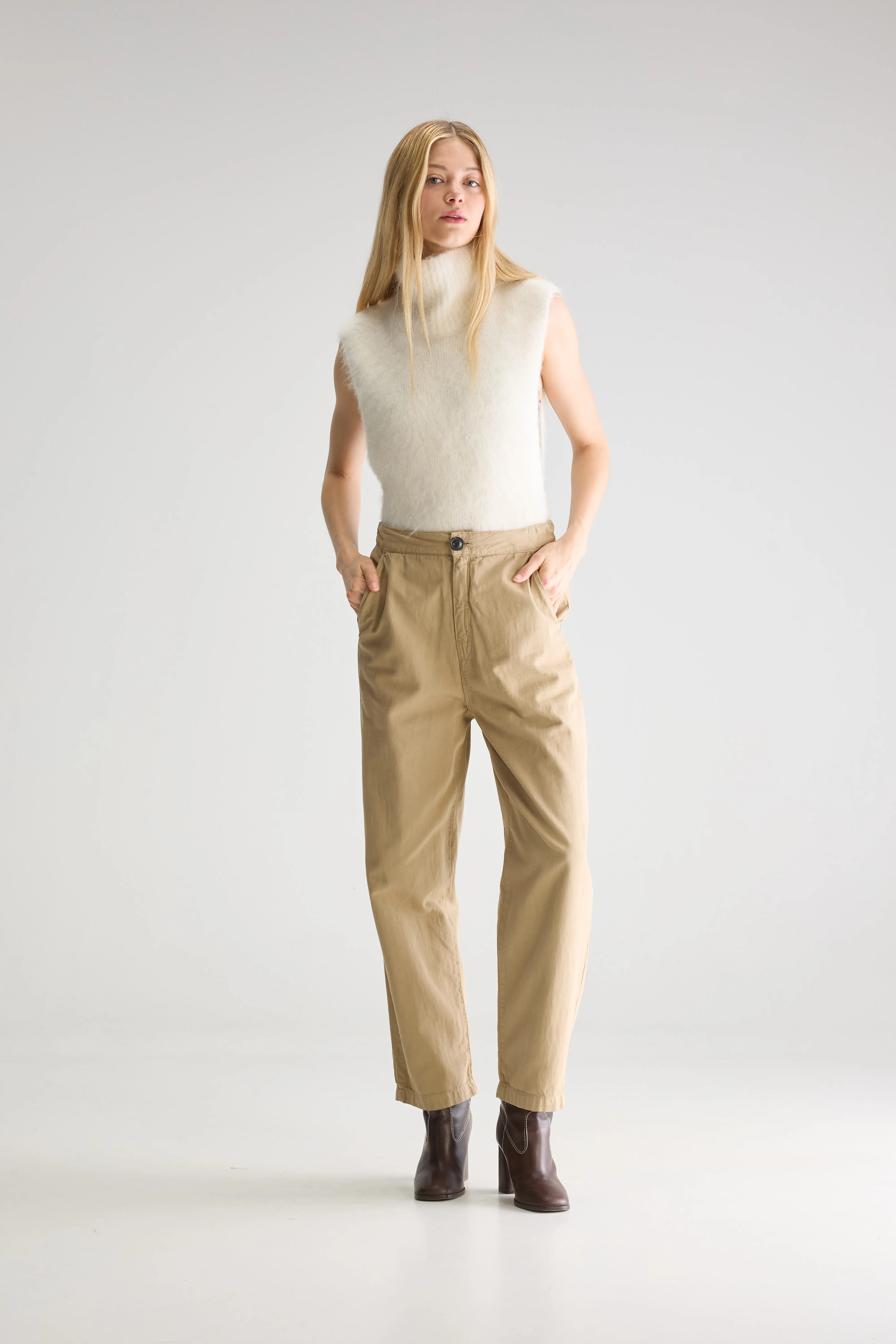 Pasop relaxte broek (252 / W / CLAY)