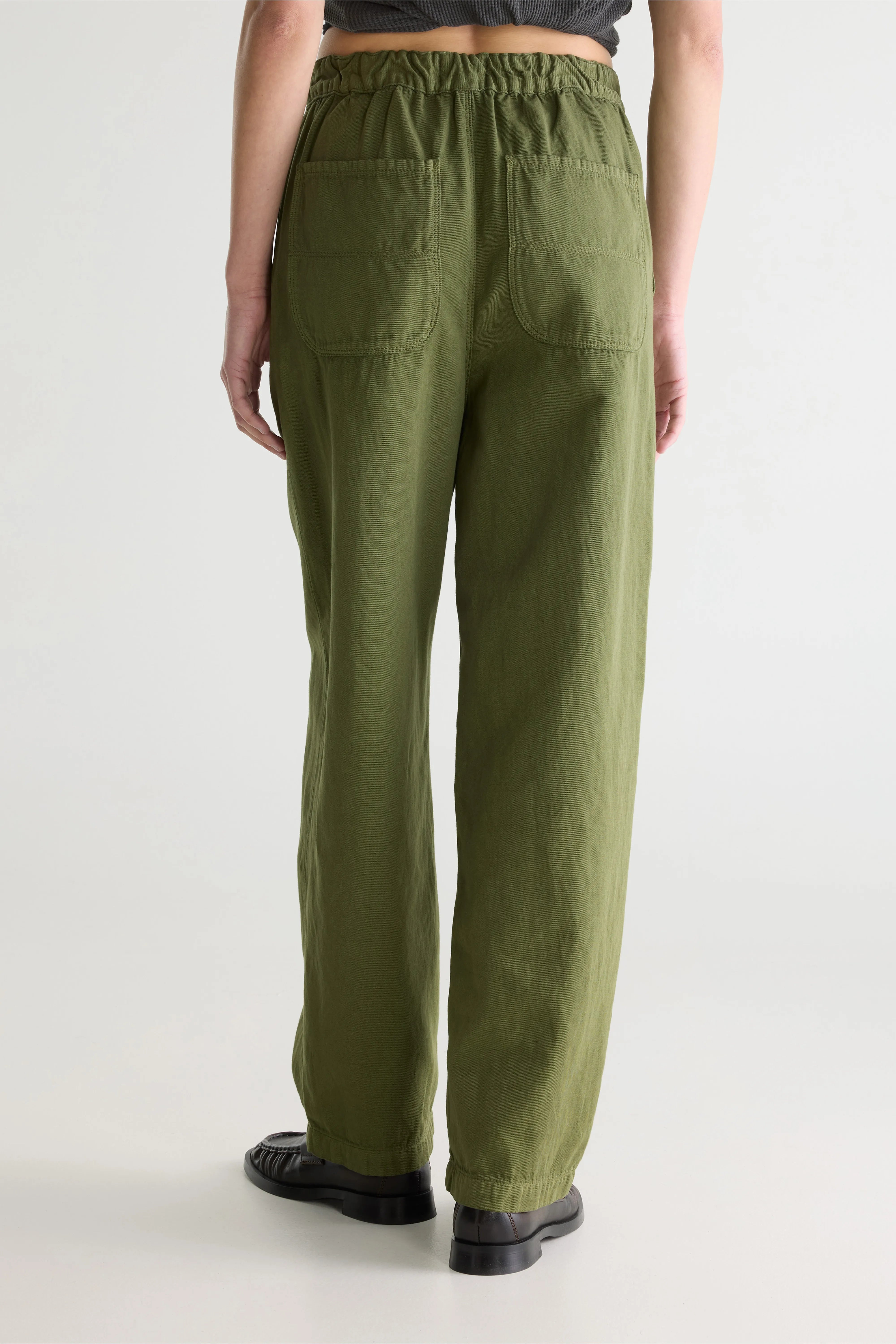Pasop relaxed khaki trousers (252 / W / ARMY)