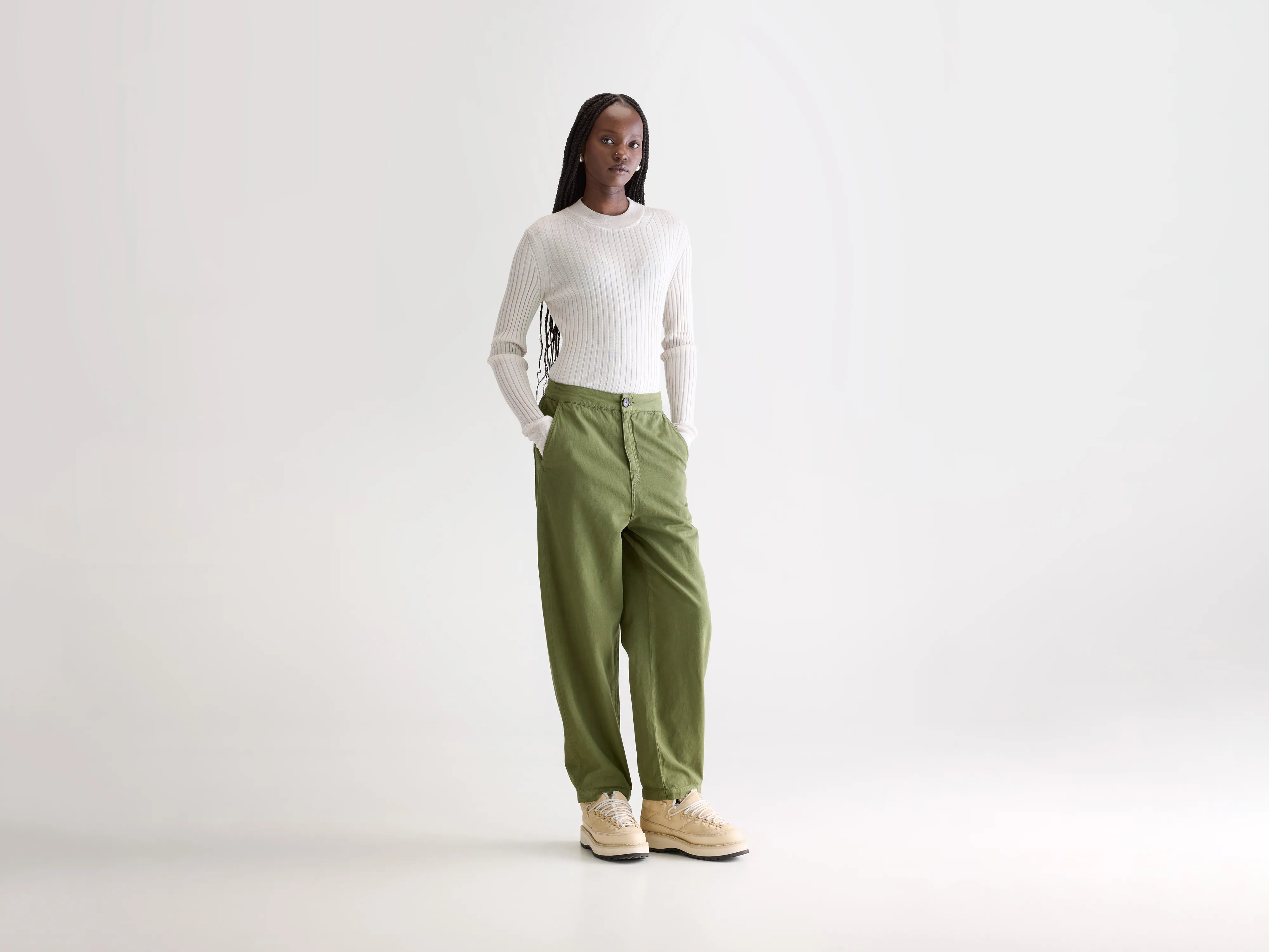 Pantalon décontracté Pasop (252 / W / ARMY)