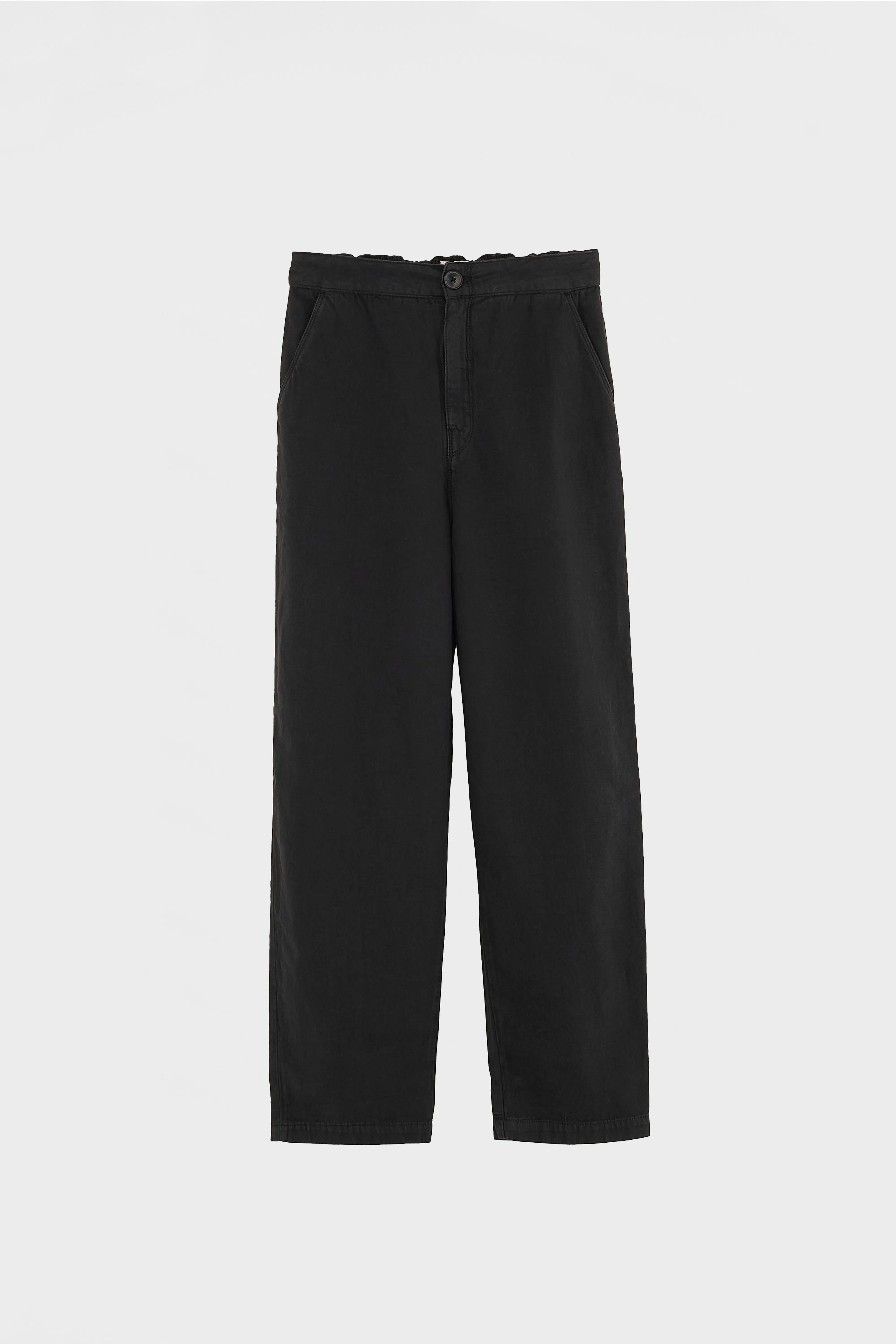 Pasop relaxed trousers (252 / W / OFF BLACK)