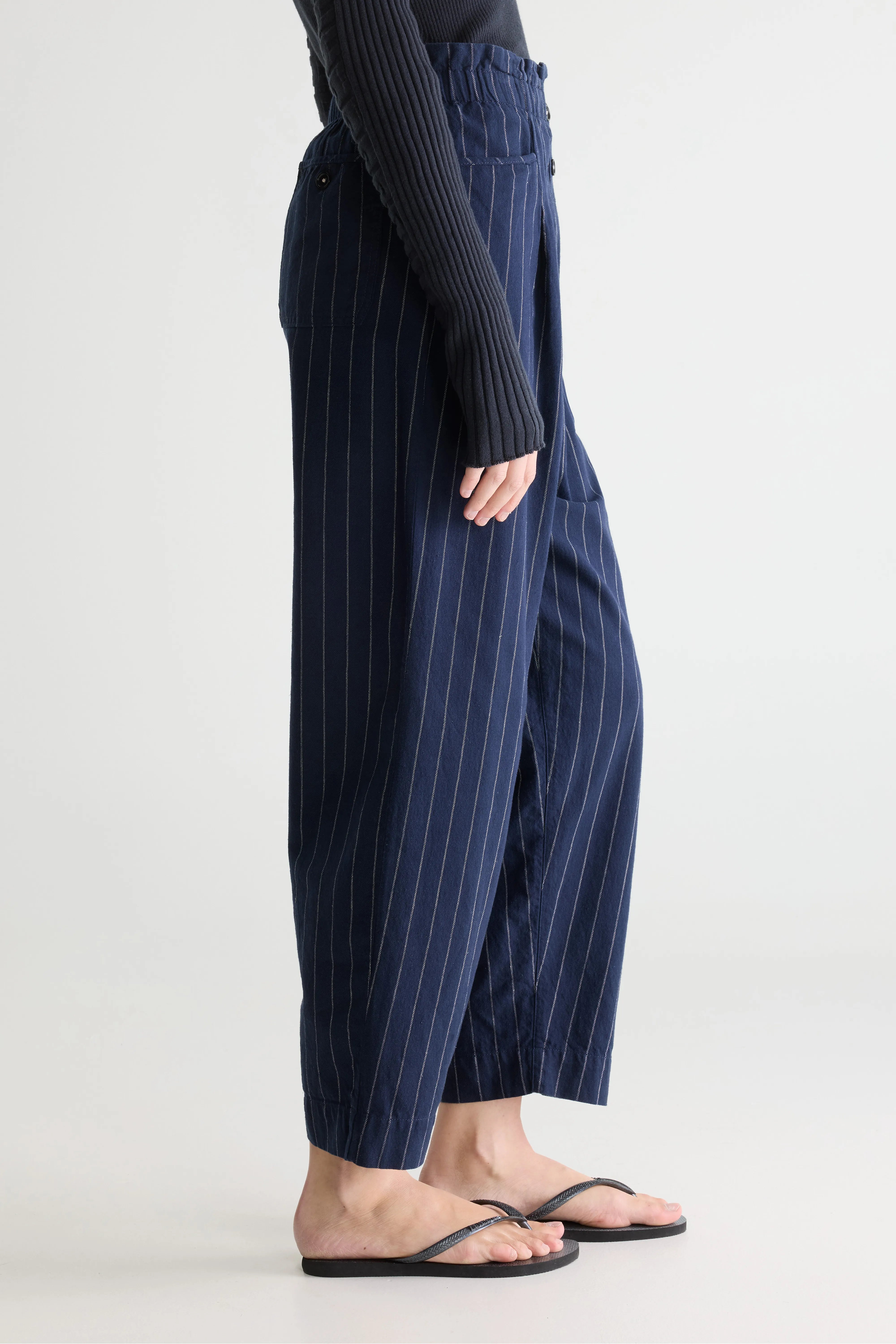 Lilo paperbag broek (252 / W / STRIPE A)