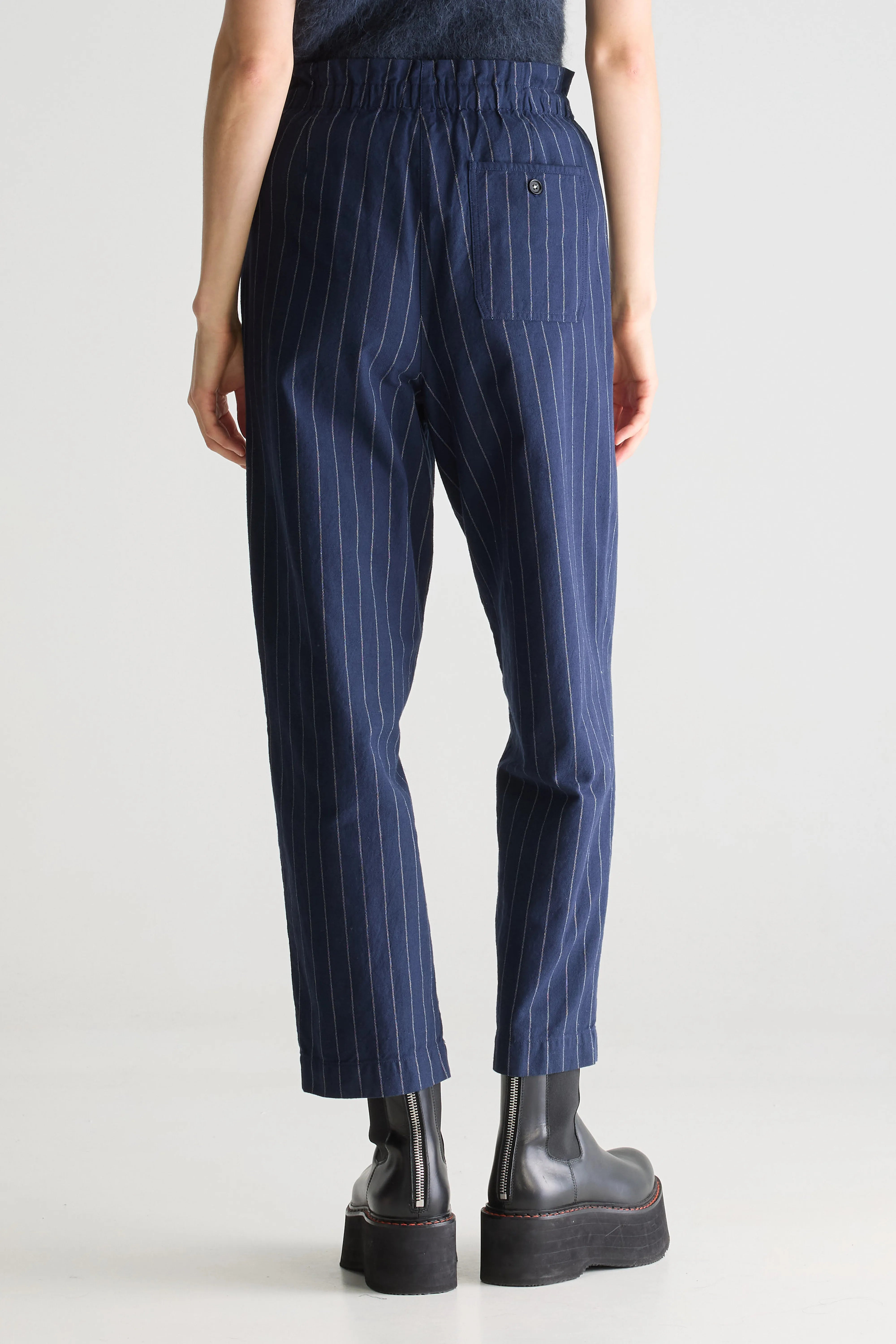 Lilo paperbag trousers (252 / W / STRIPE A)