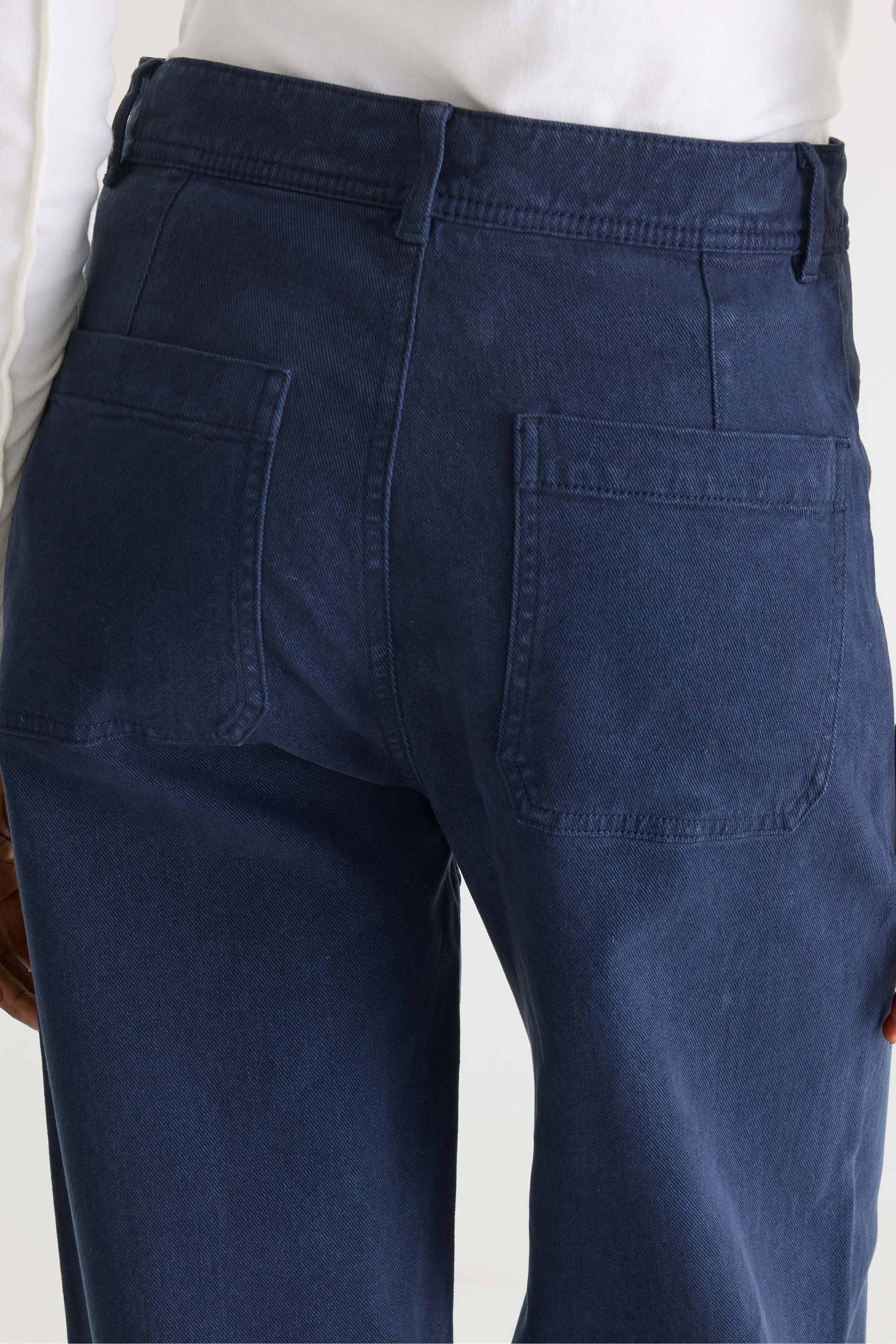 Pantalon large bleu marine Lottie (252 / W / NAVY)