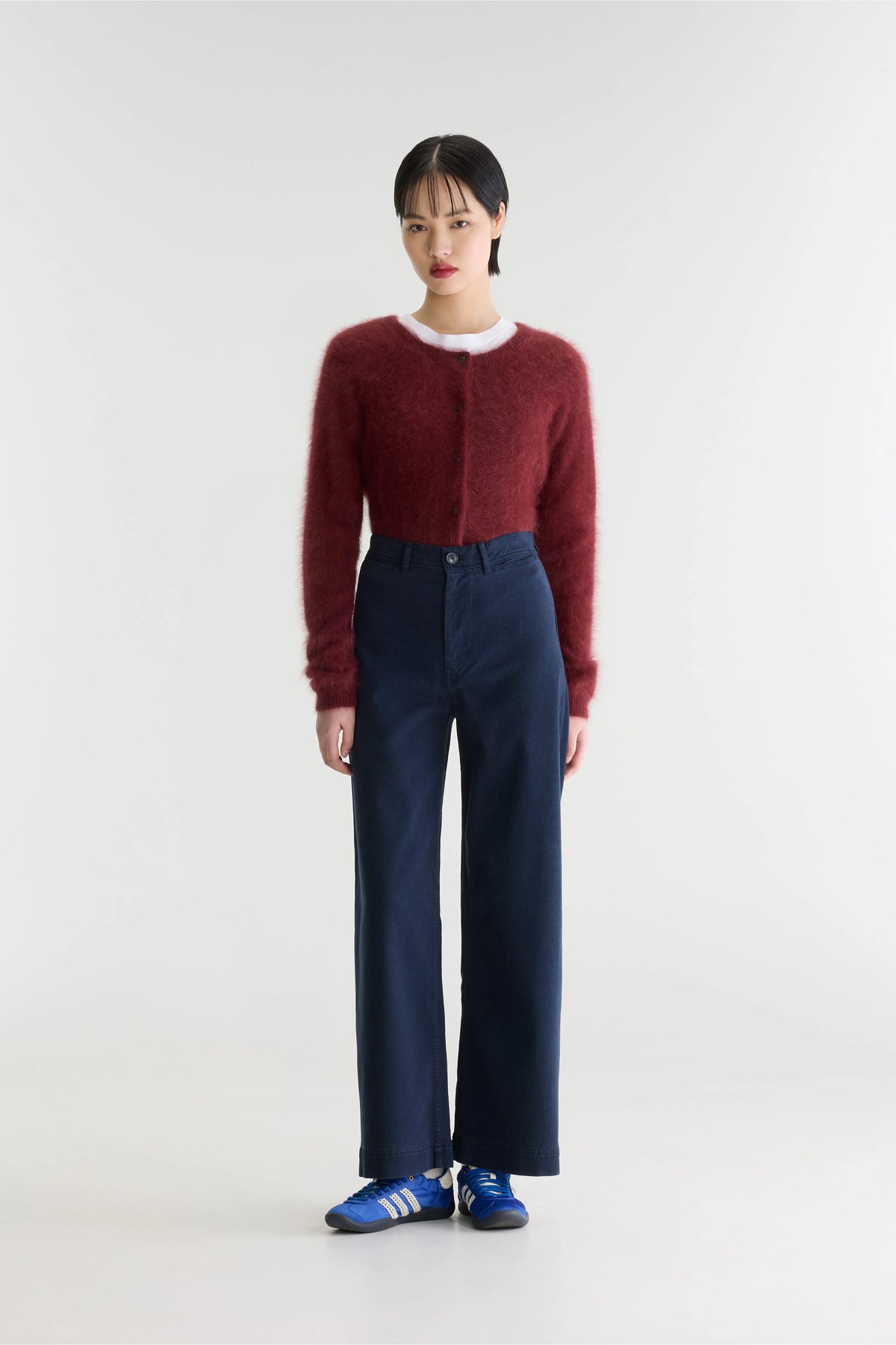 Pantalon Large Lottie - Navy Pour Femme | Bellerose