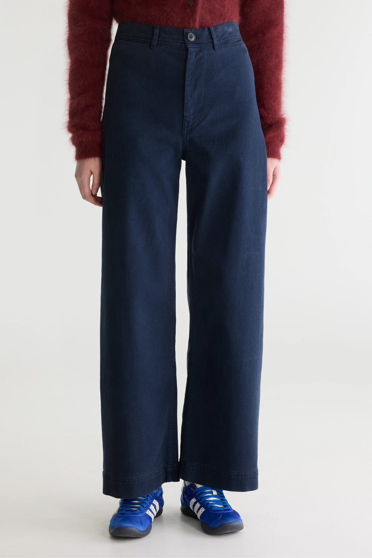 Pantalon Large Lottie - Navy Pour Femme | Bellerose