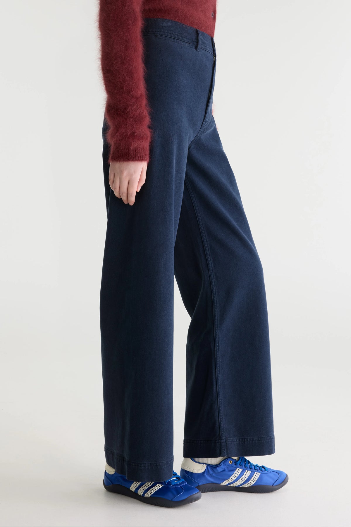 Pantalon Large Lottie - Navy Pour Femme | Bellerose