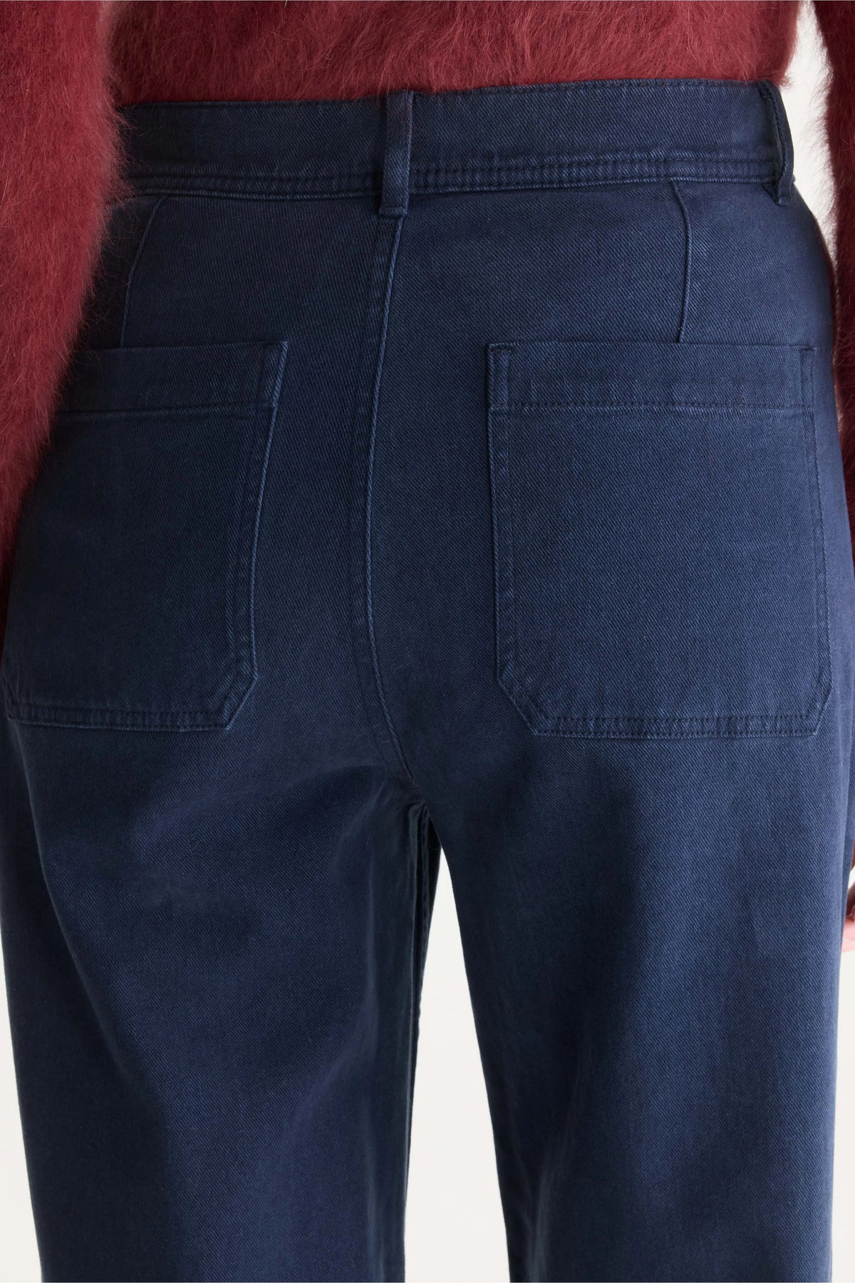 Lottie wide trousers (252 / W / NAVY)