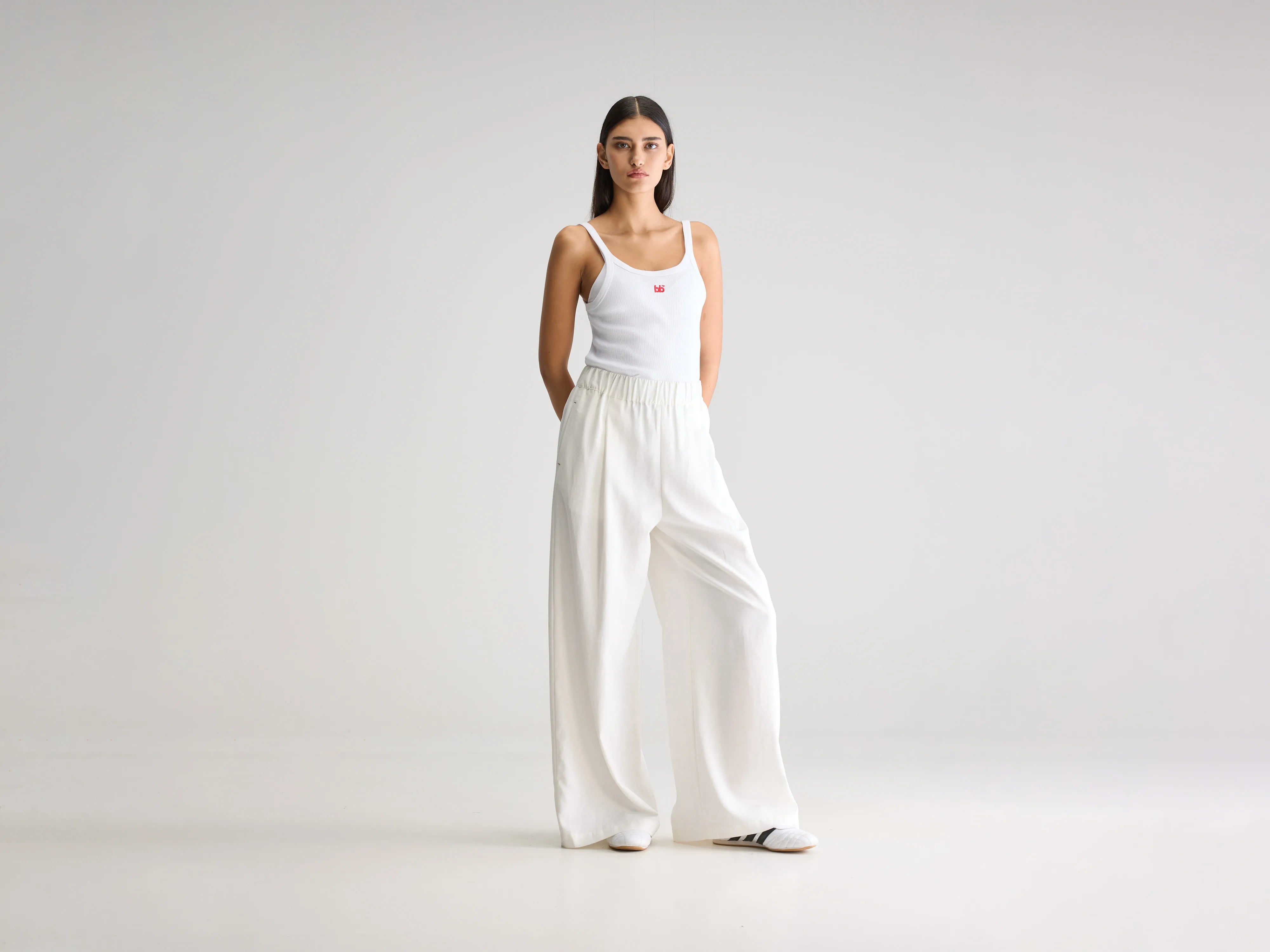 Vezza wide trousers (251 / W / WHITE)