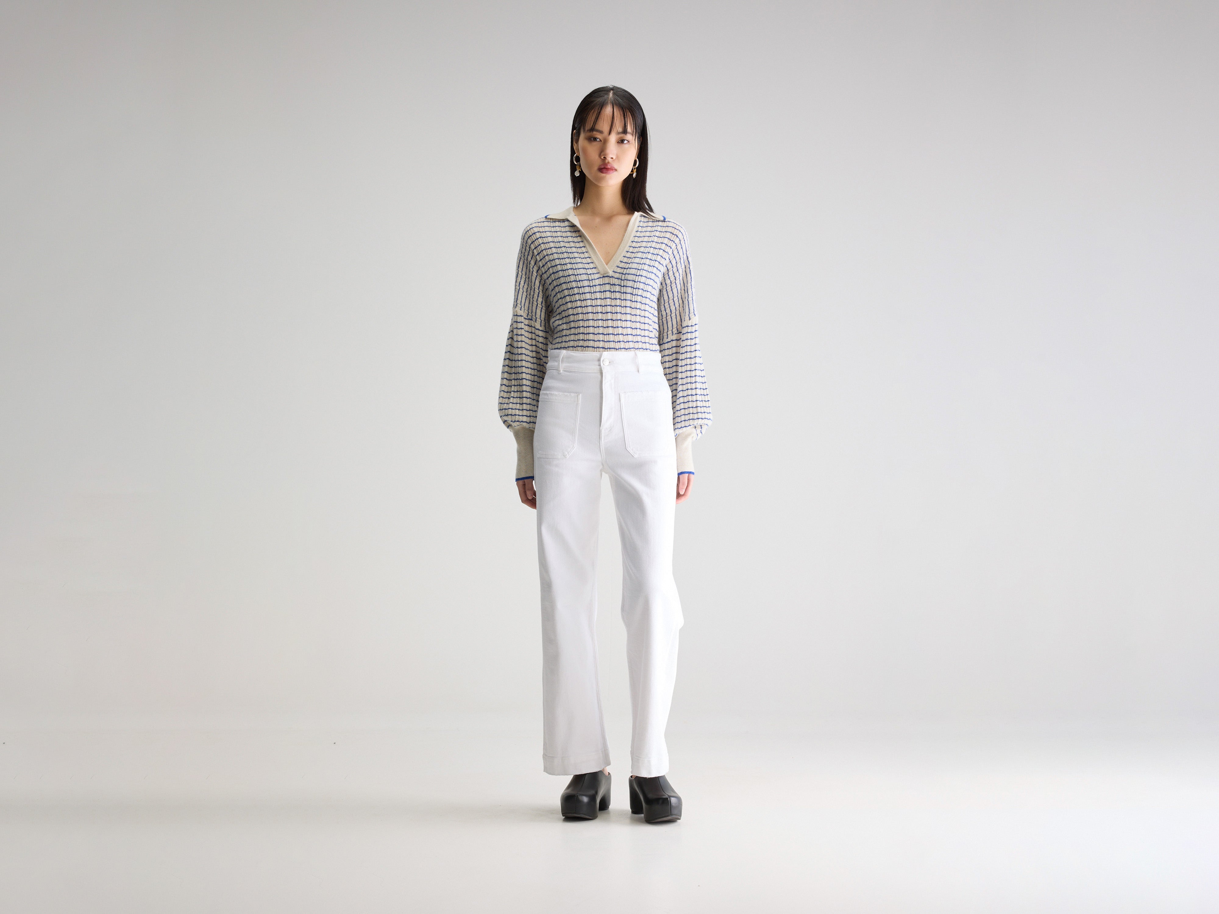 Denim N. 23 Slim Jeans - White For Women | Bellerose