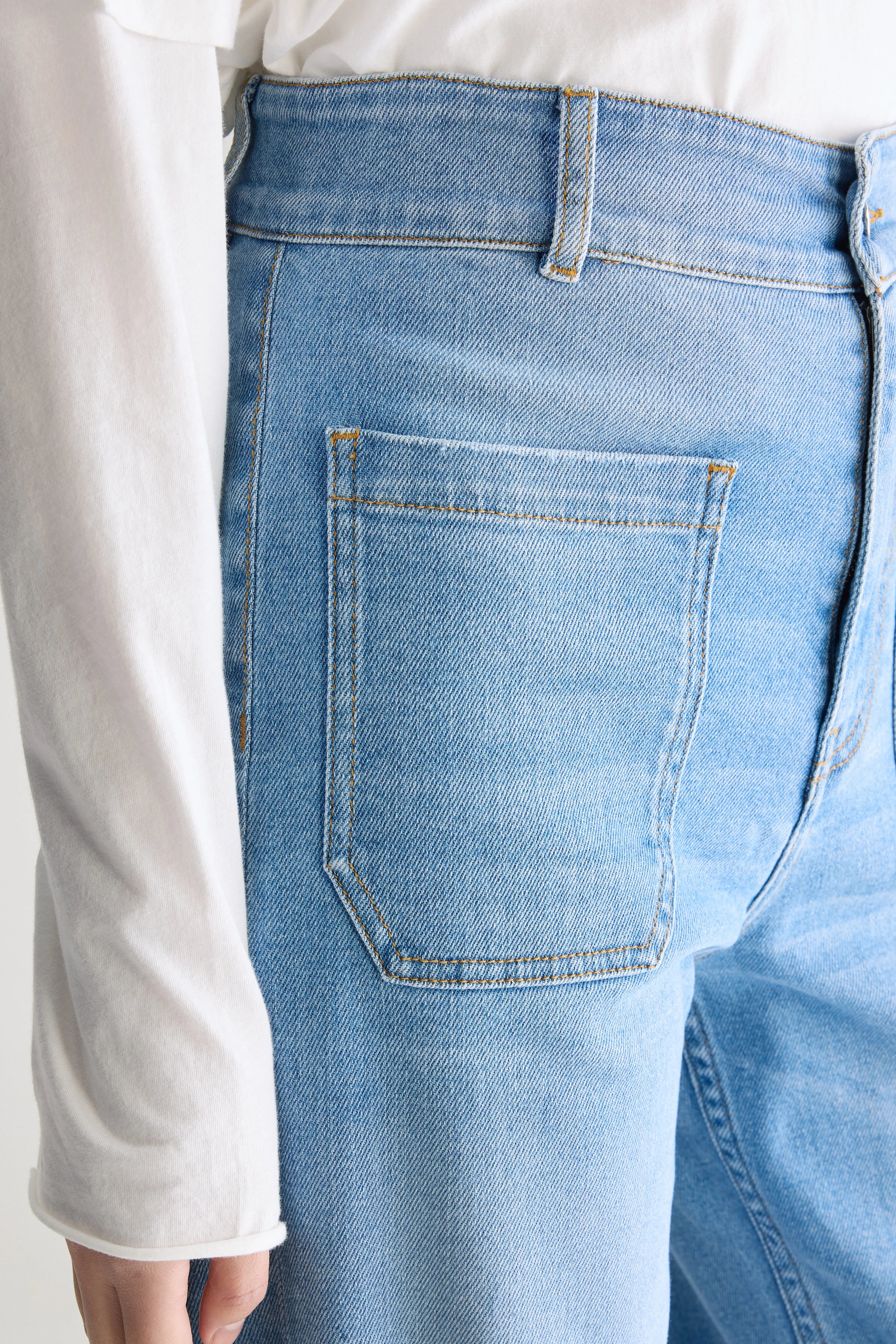 Denim N. 23 Jean Slim - Used blue Pour Femme | Bellerose