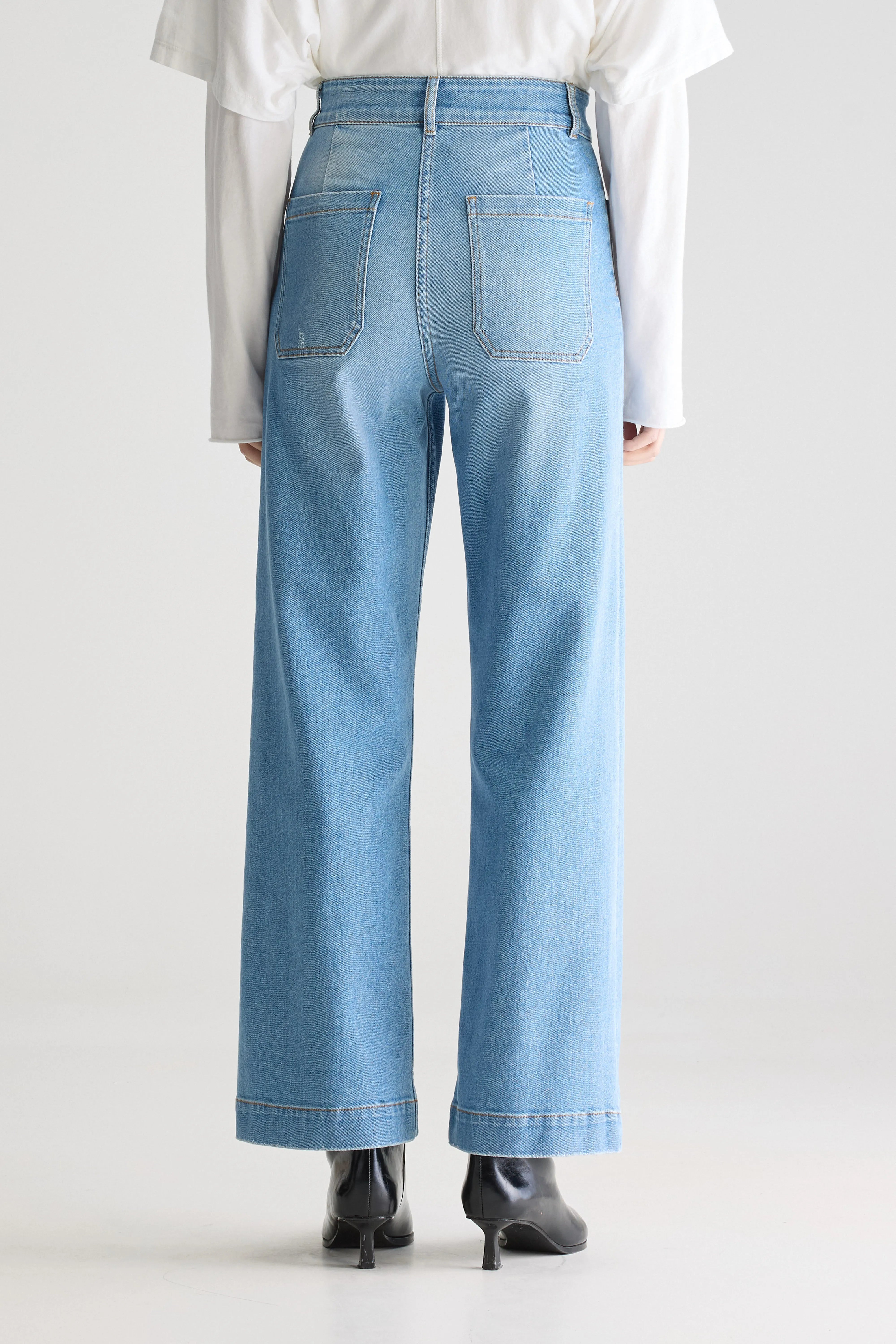 Denim N. 23 Jean Slim - Used blue Pour Femme | Bellerose