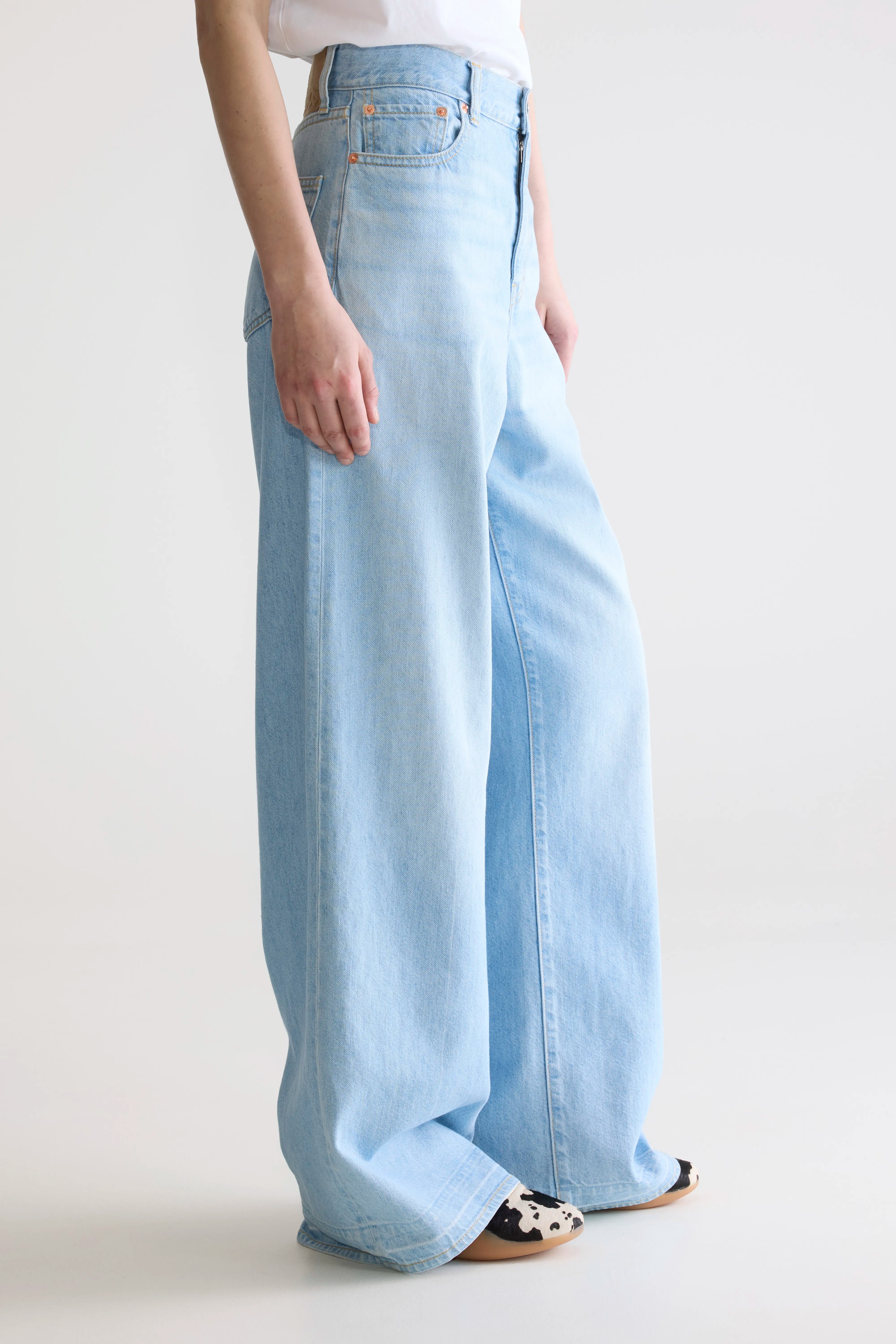 Denim N. 64 wide jeans (252 / W / VINTAGE LT BLUE)