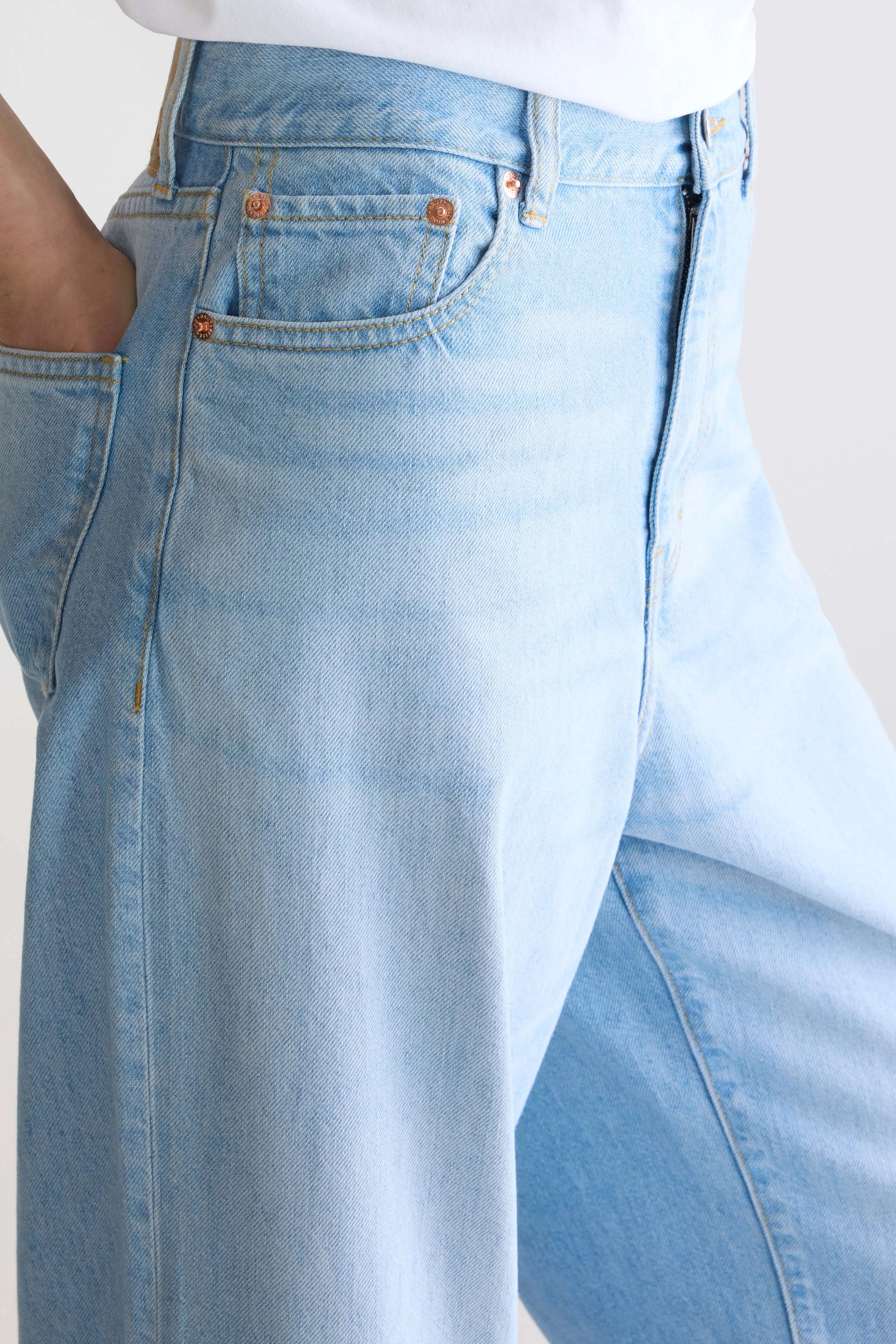 Denim N. 64 wide jeans (252 / W / VINTAGE LT BLUE)