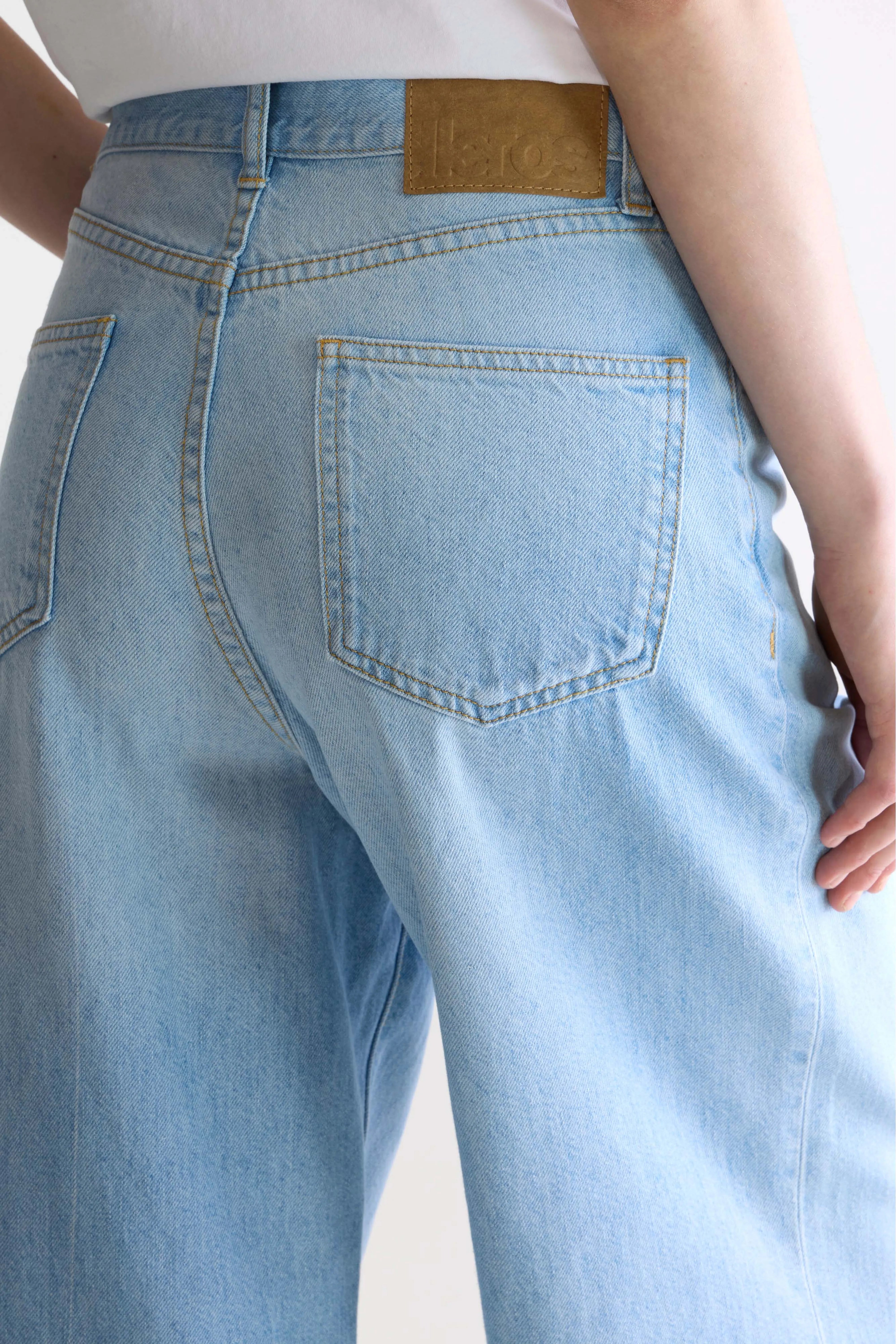 Denim N. 64 wide jeans (252 / W / VINTAGE LT BLUE)